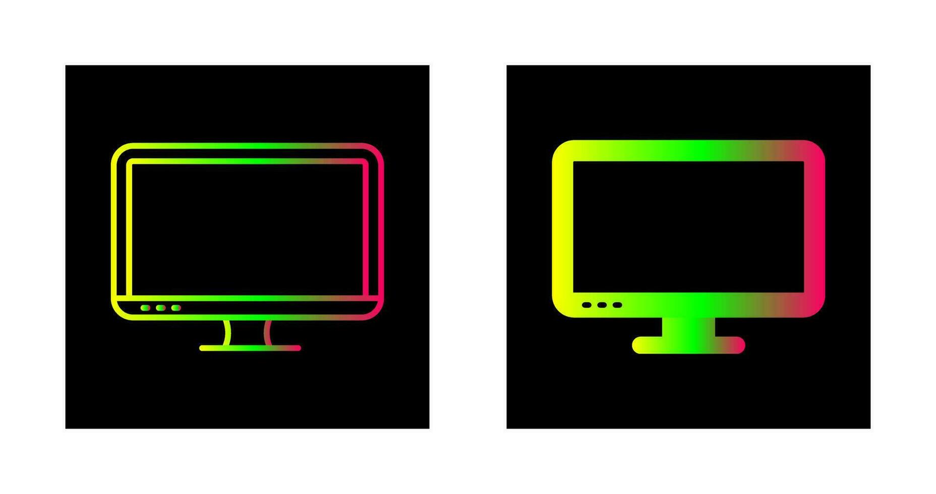 Lcd Vector Icon