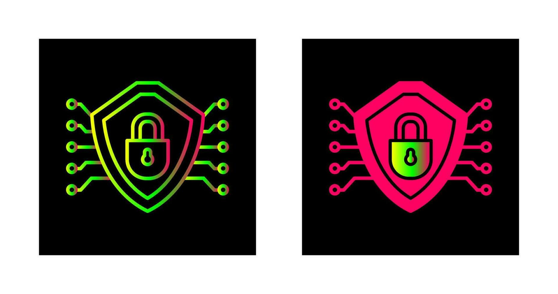Cyber Security Vector Icon