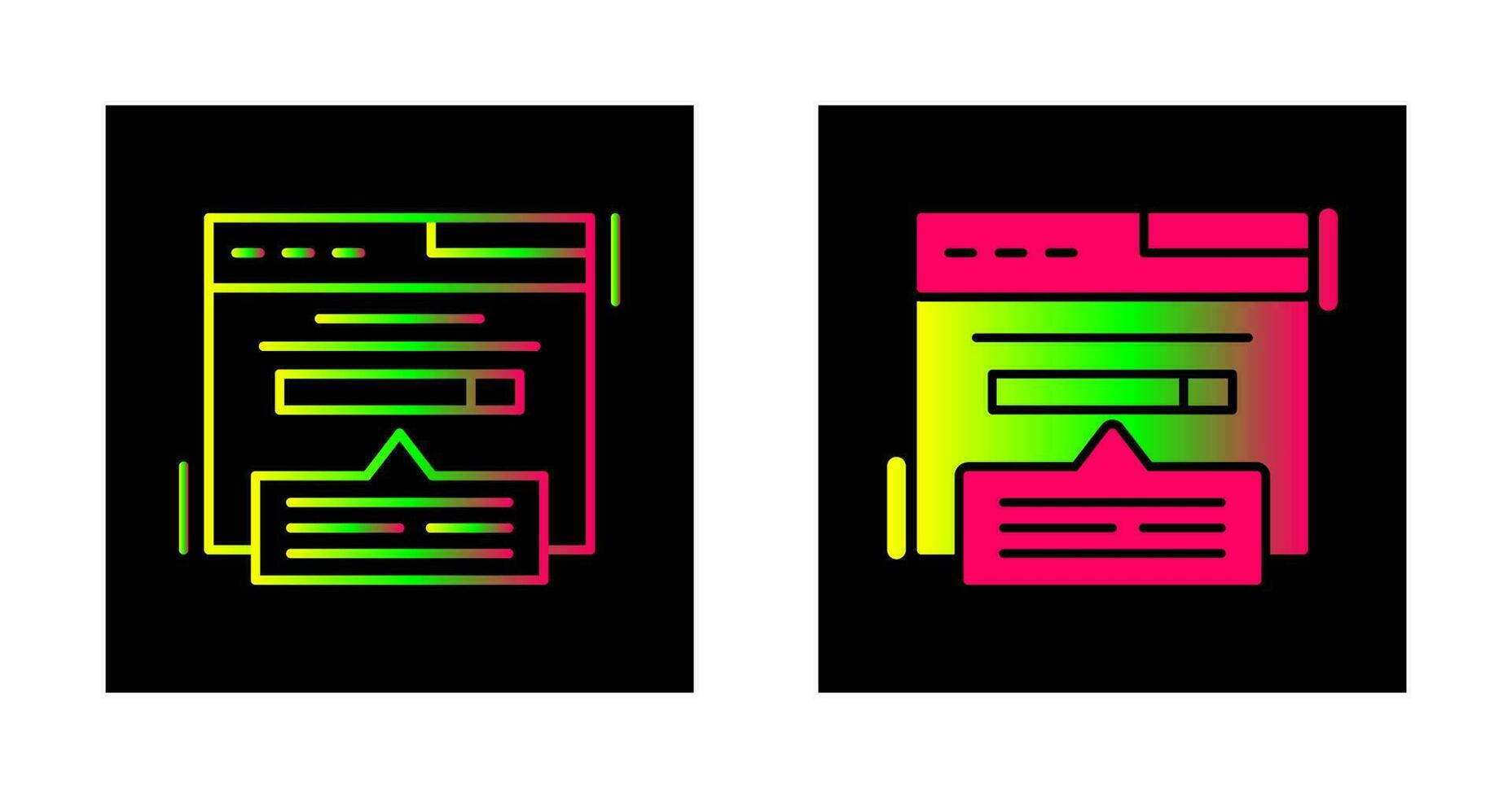 Keyword Search Vector Icon