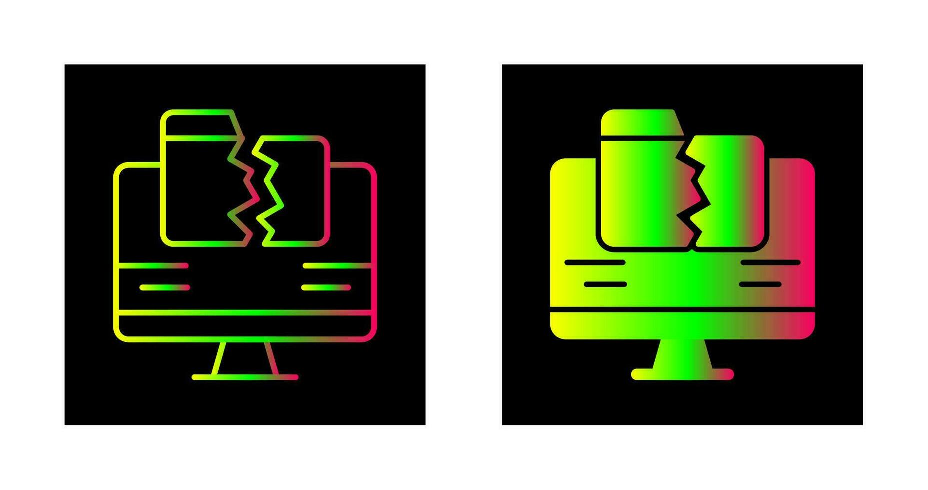Data Loss Vector Icon