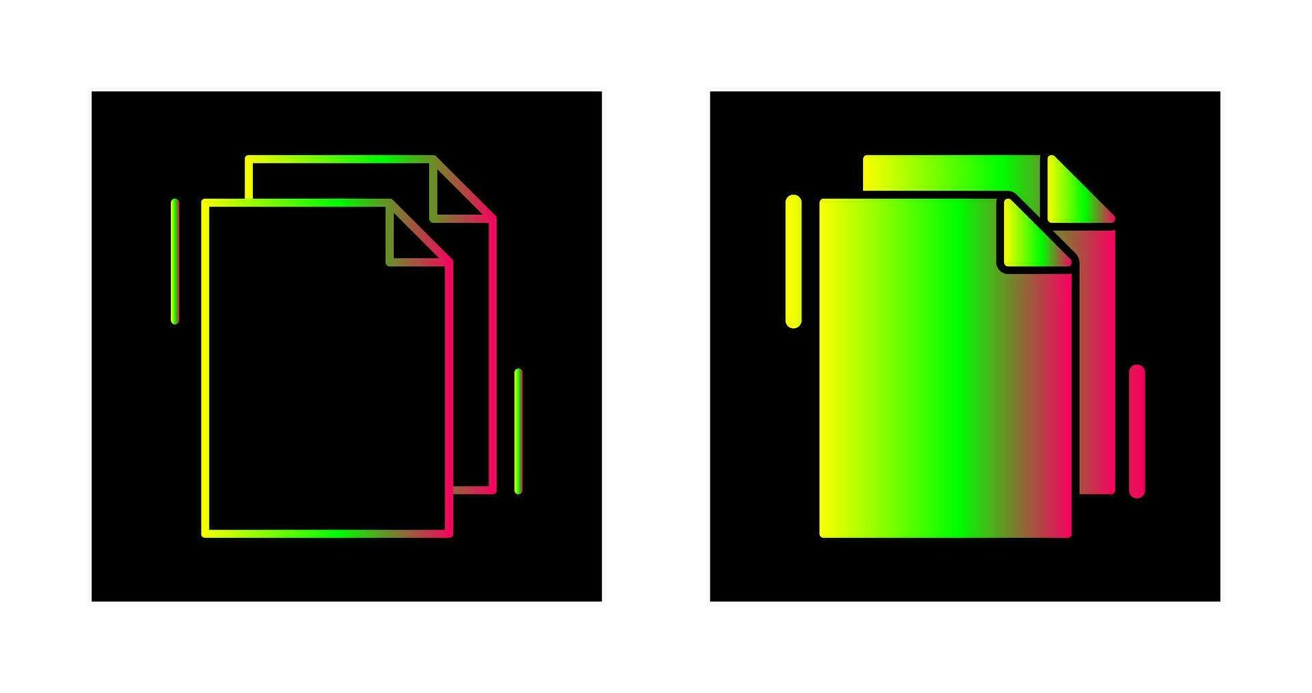 copiar icono de vector