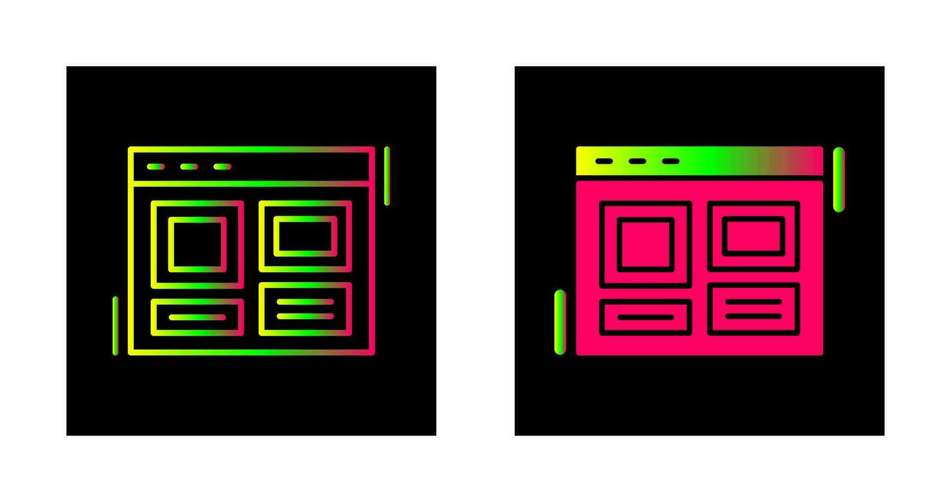 Layout Vector Icon