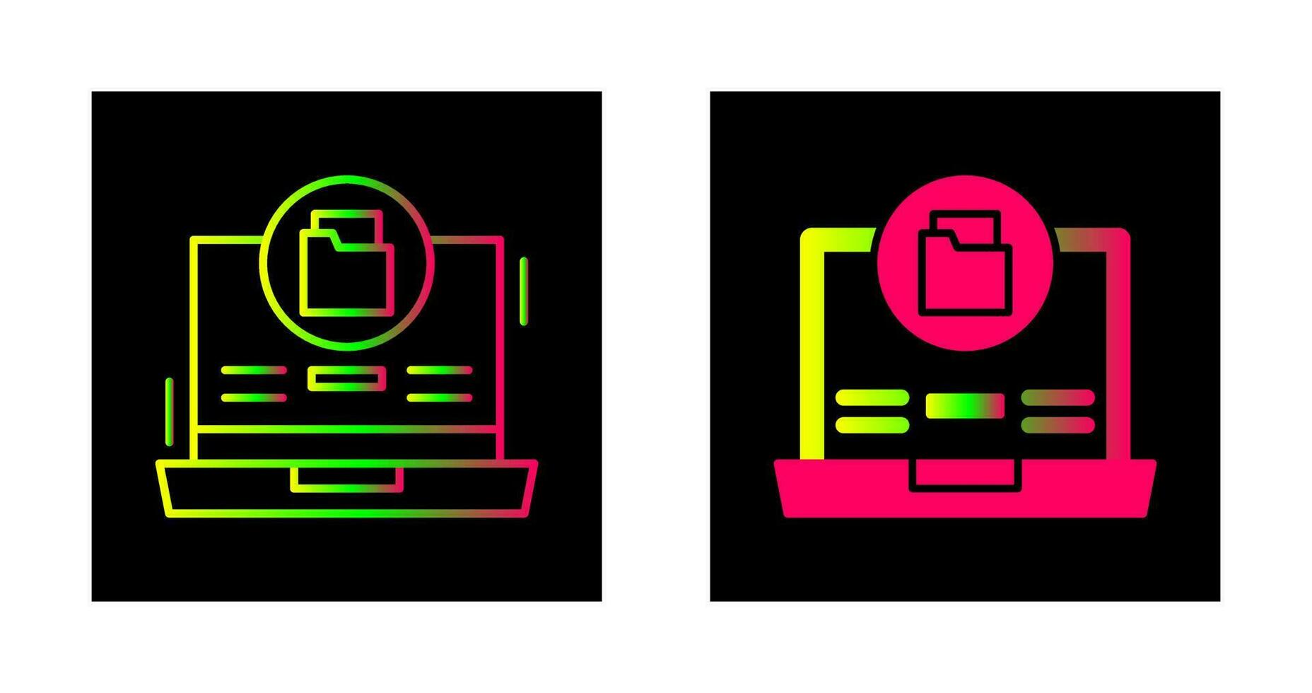Data Storage Vector Icon