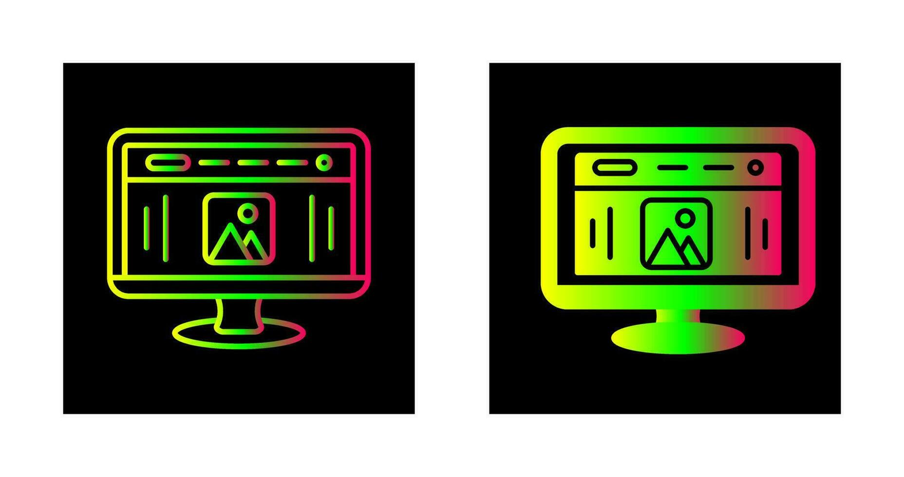 Web Design Vector Icon