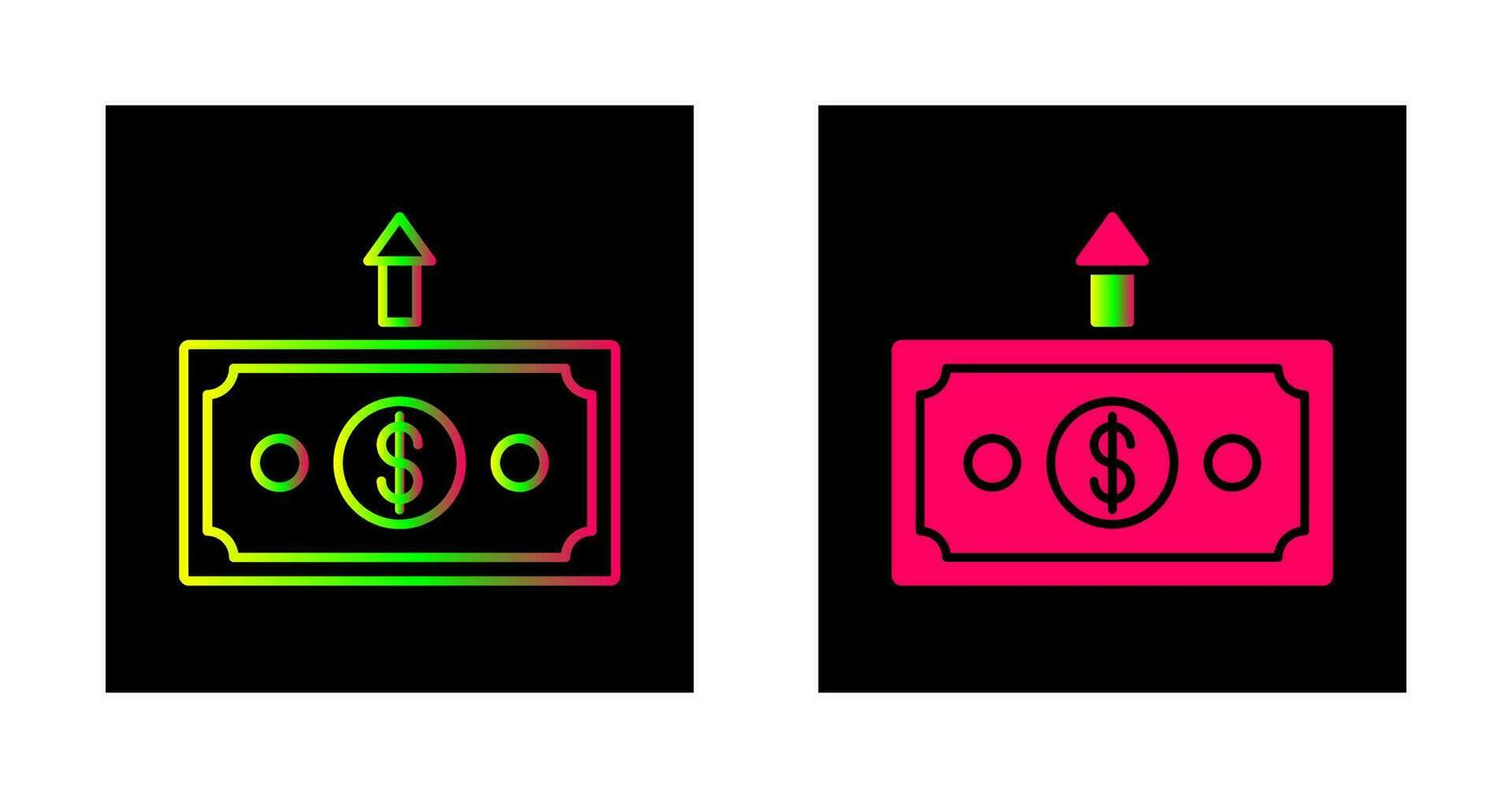 Money Up Vector Icon