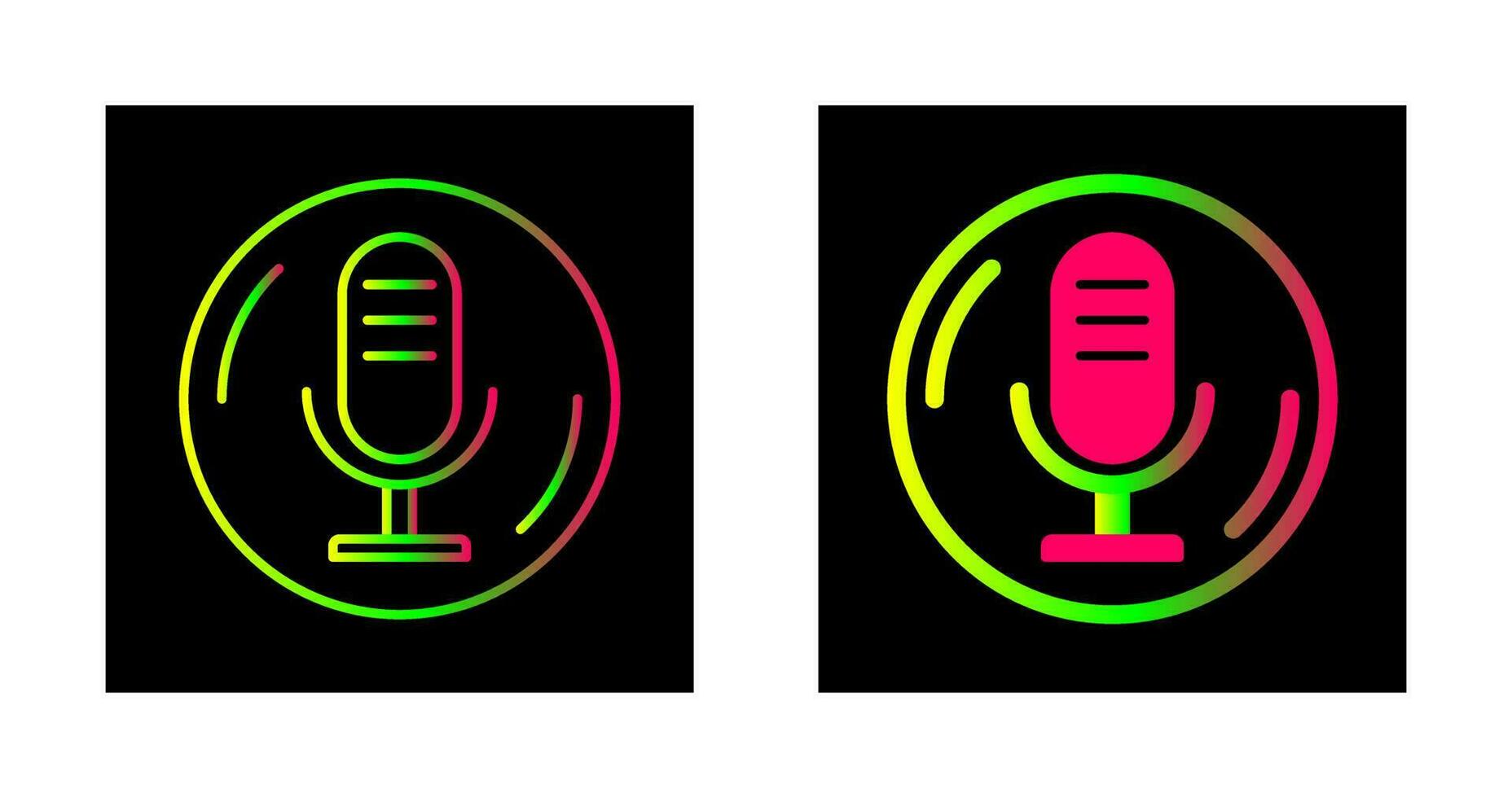 Microphone Vector Icon