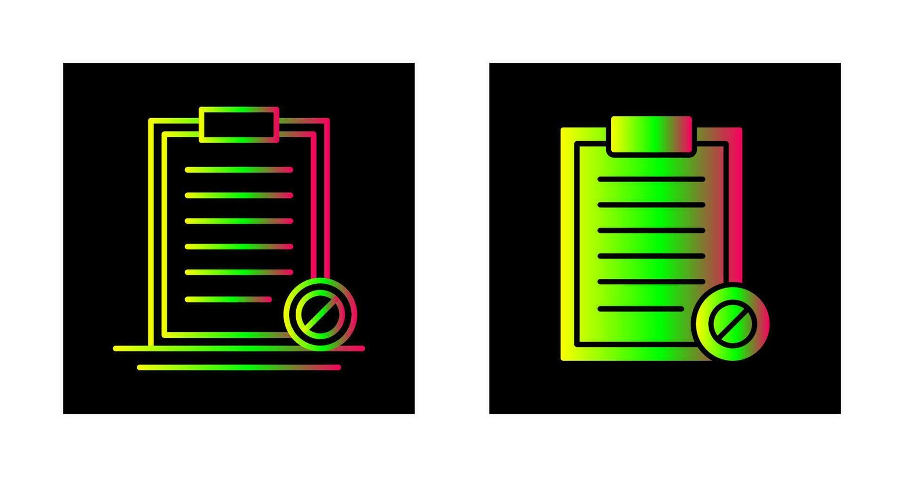 Prohibition Vector Icon