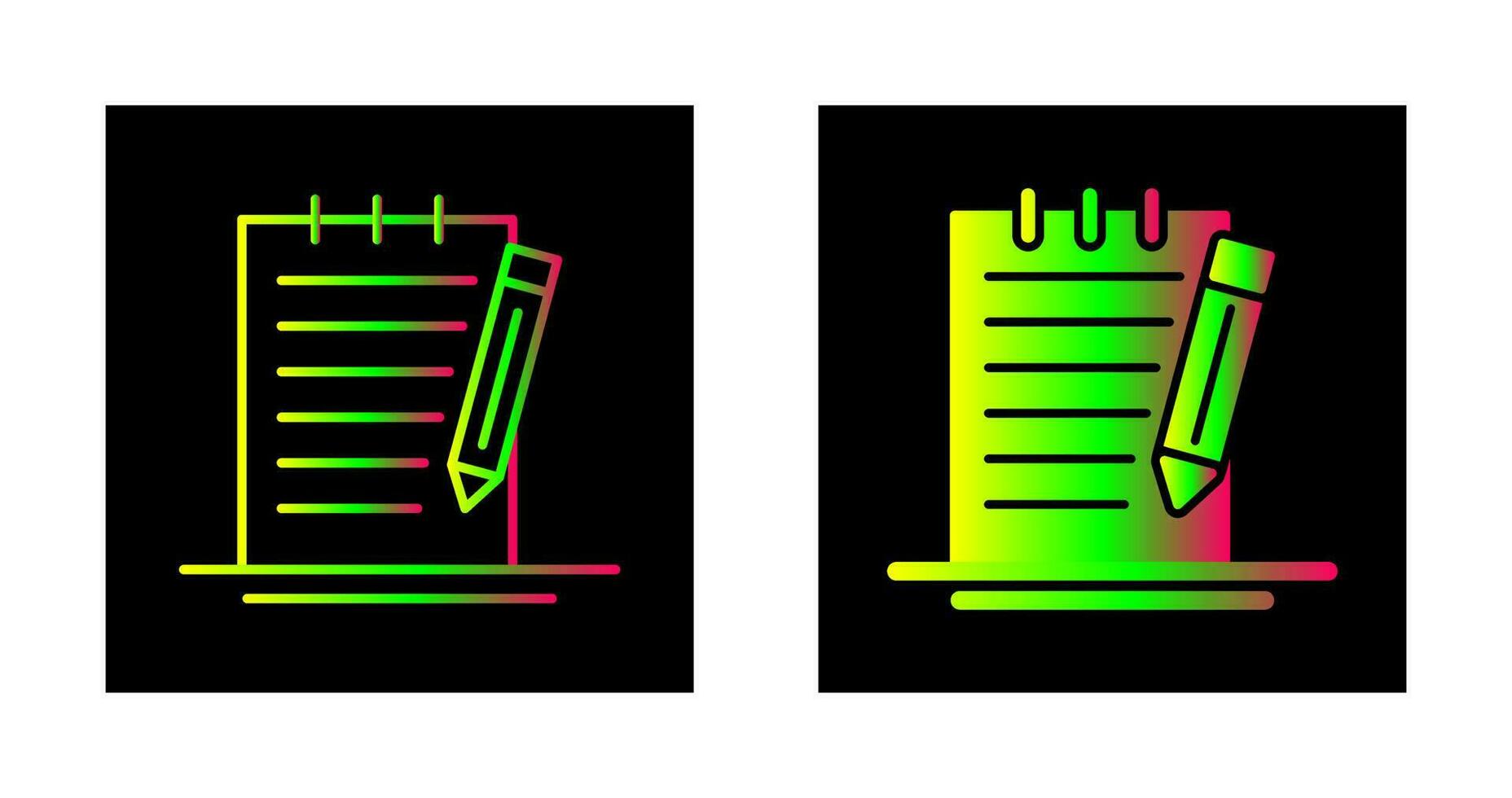 comprobar el icono de vector de lista