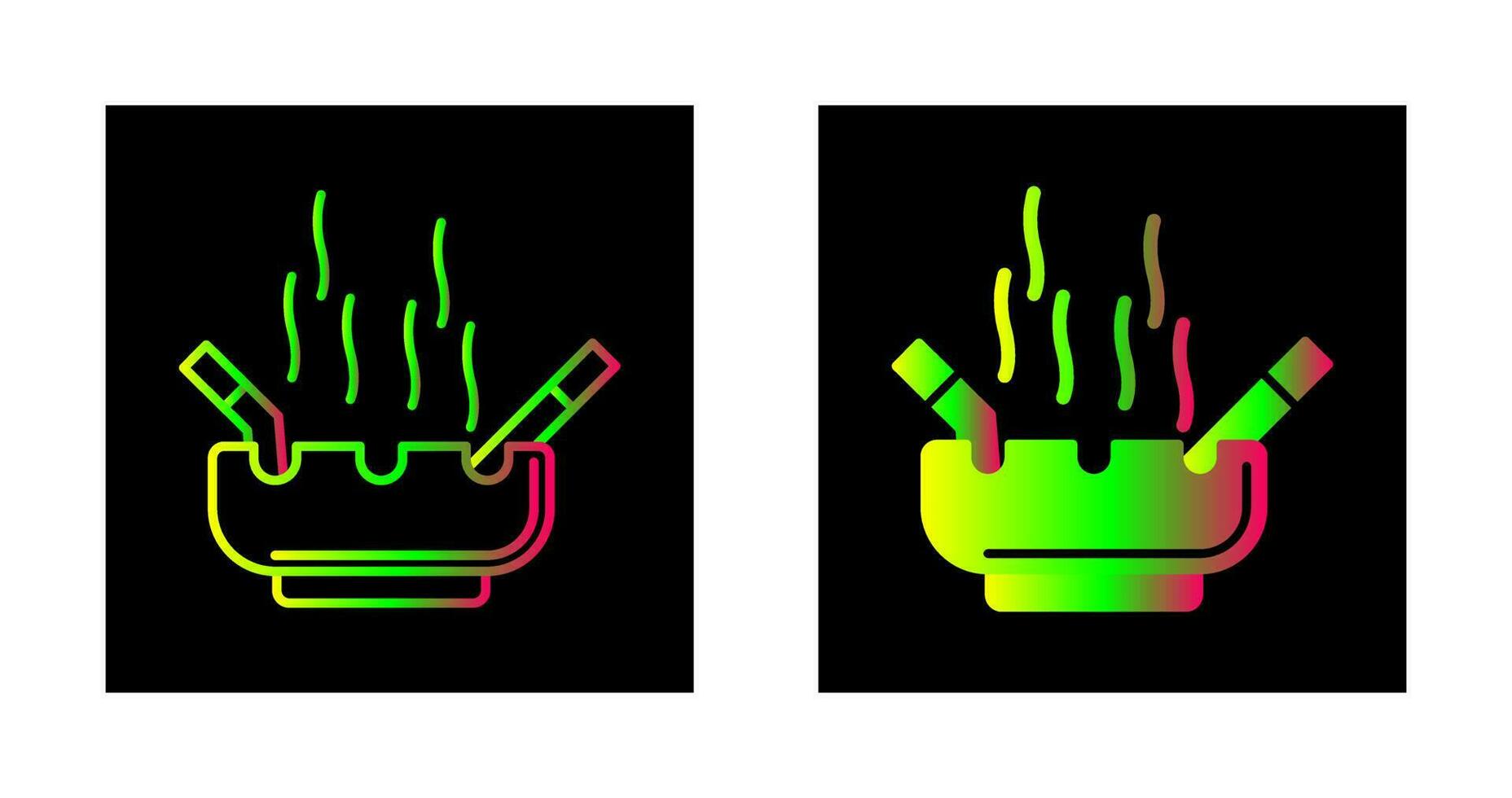 Ashtray Vector Icon