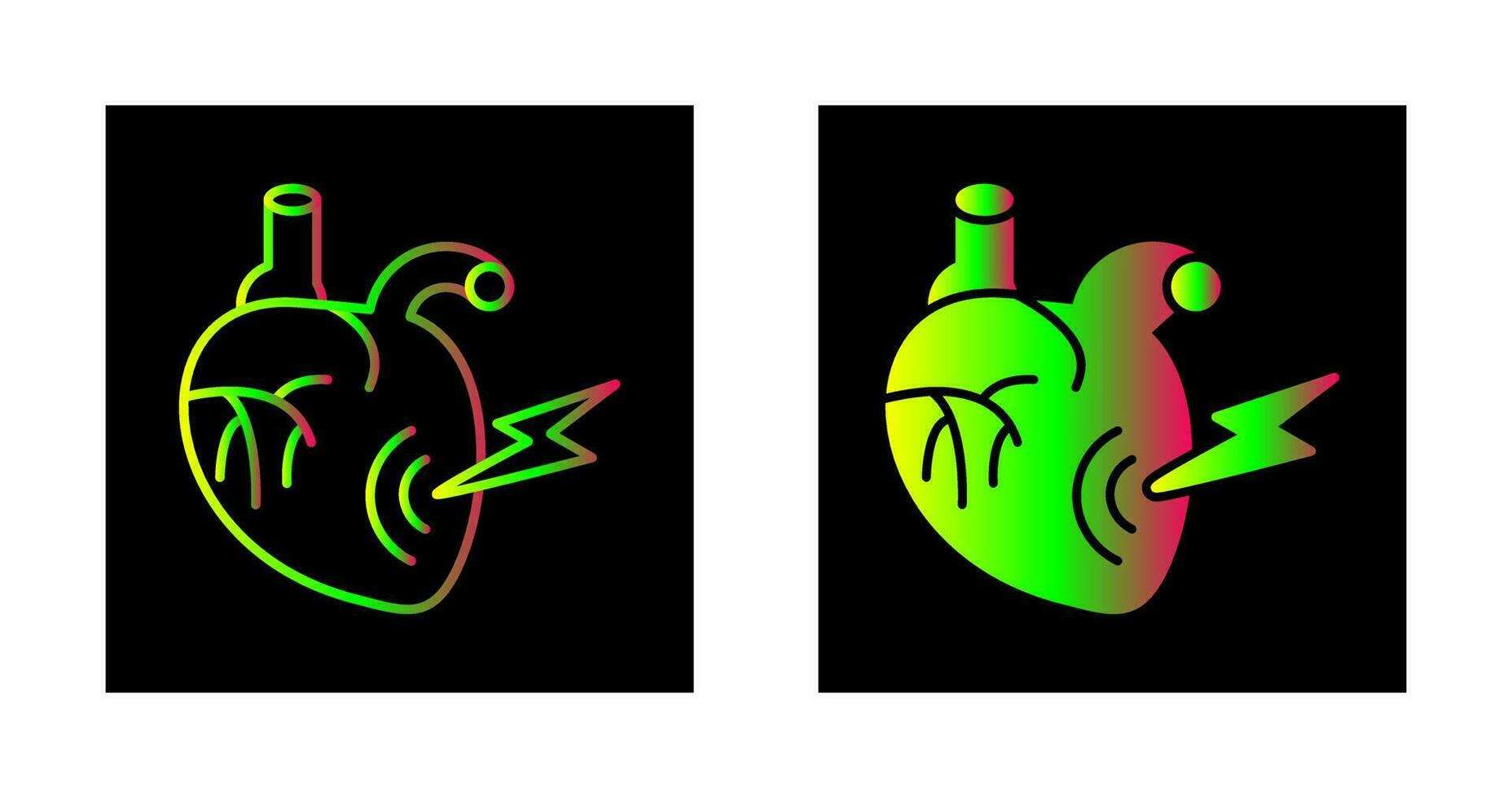 Heart Attack Vector Icon