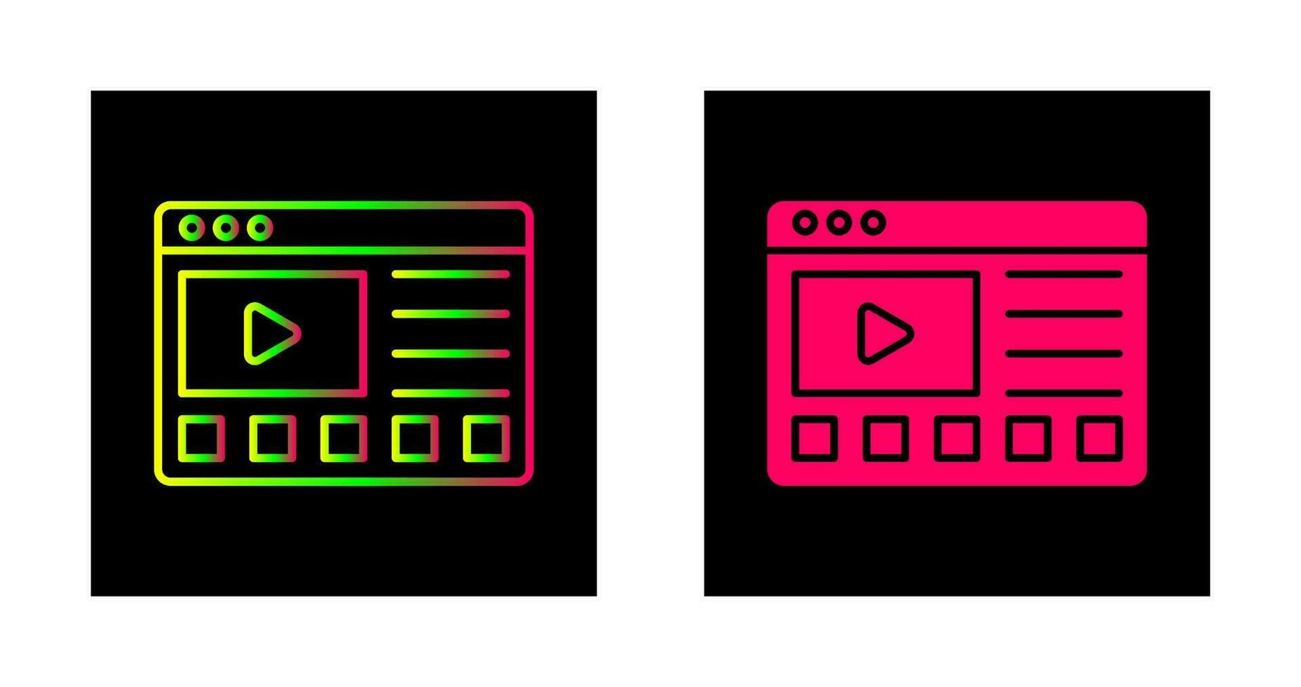 icono de vector de tutoriales en línea