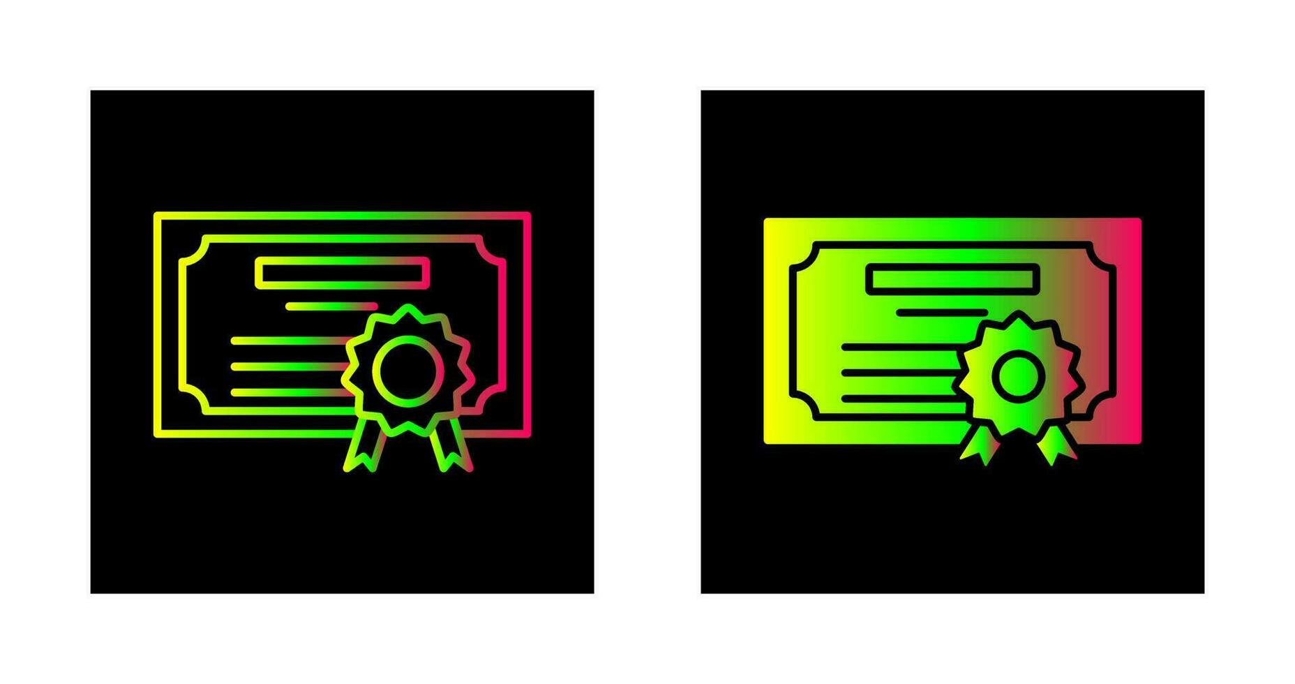 Diploma Vector Icon