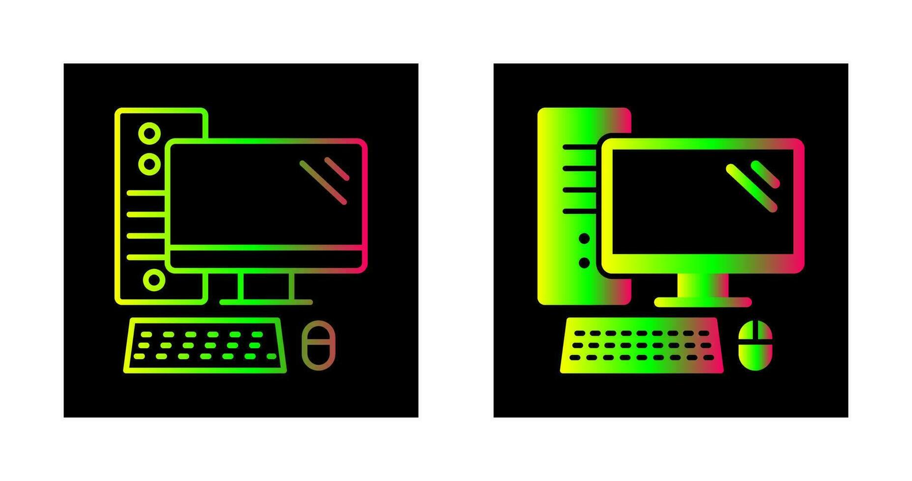 Computer Vector Icon