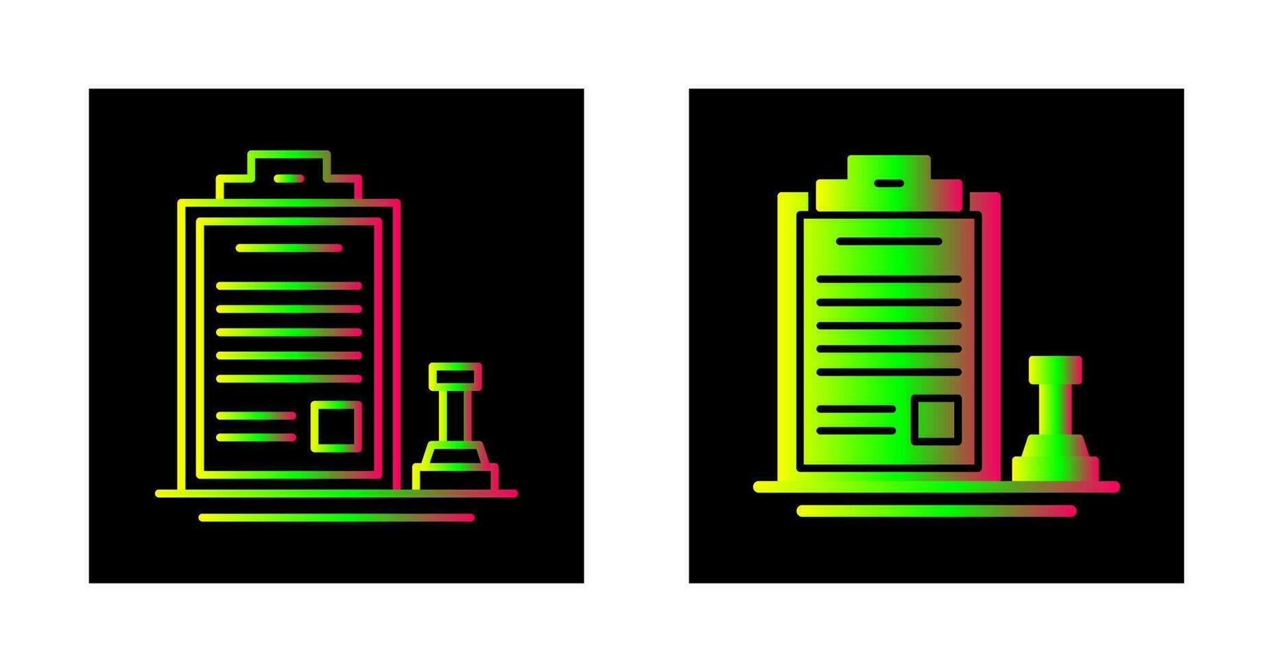 Stamp Vector Icon
