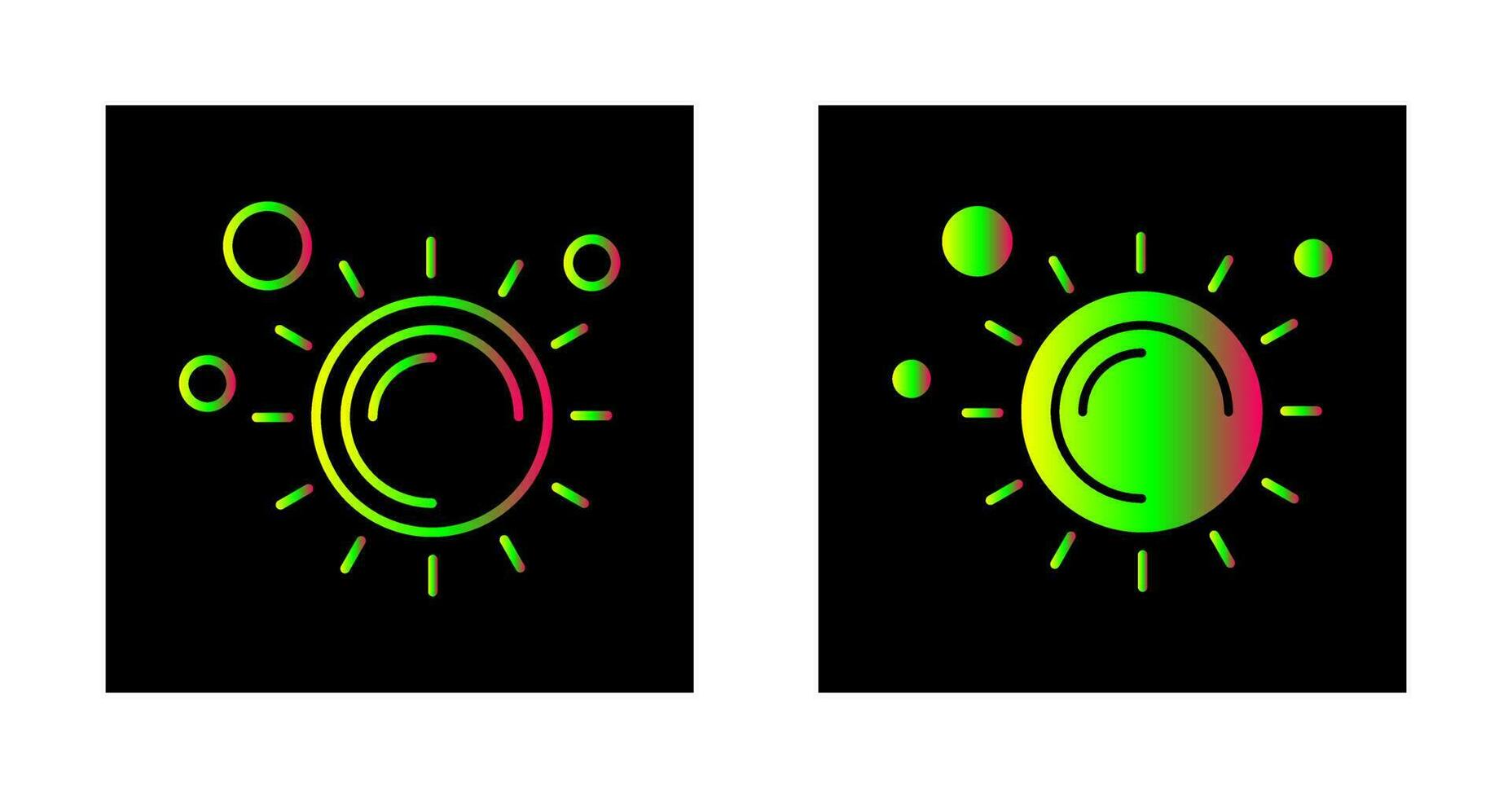 Sun Vector Icon