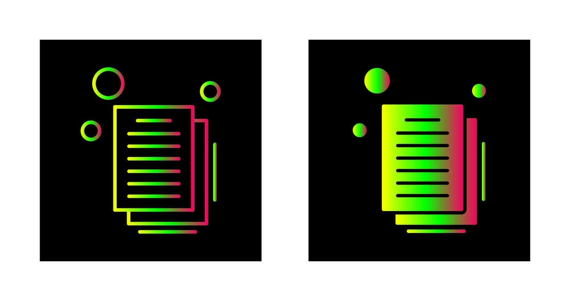 Document Vector Icon