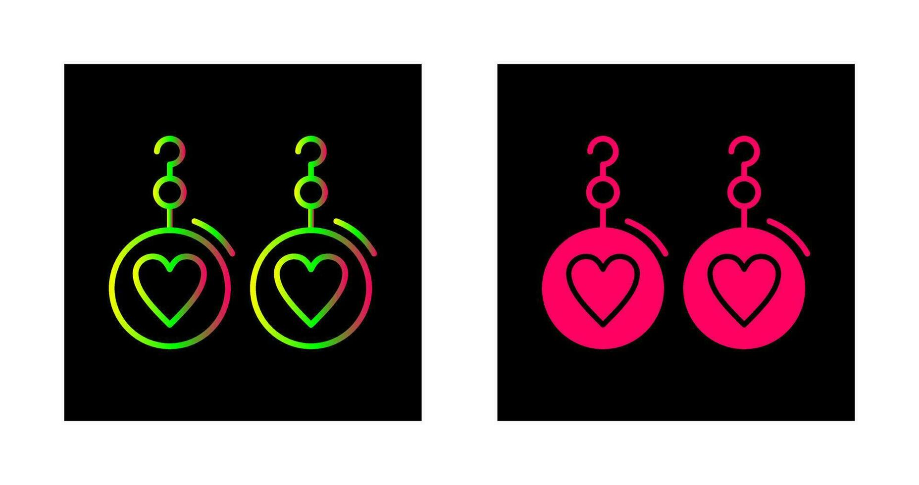 Earrings Vector Icon