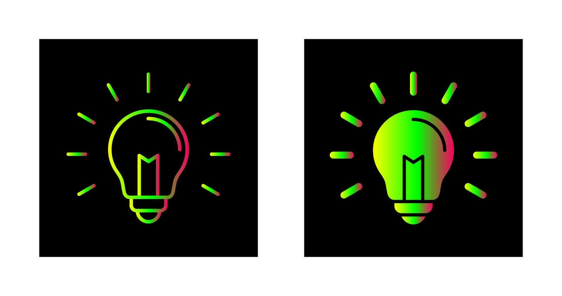 Light Bulb Vector Icon