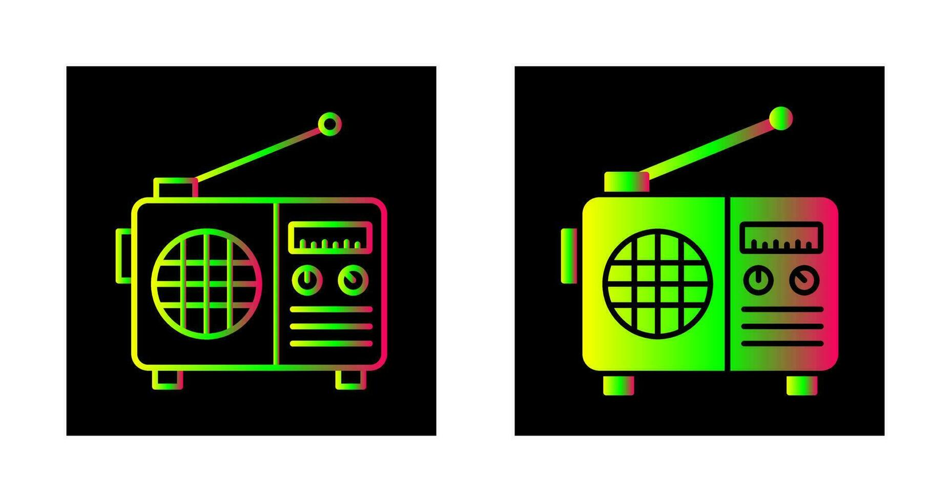 Radio Vector Icon