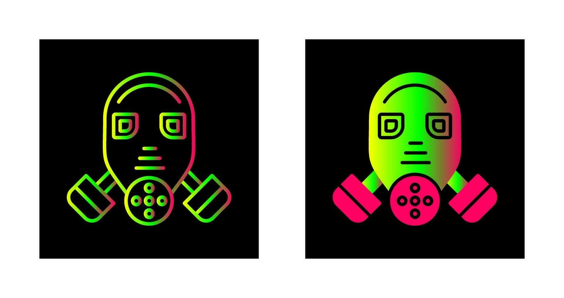 Gas Mask Vector Icon