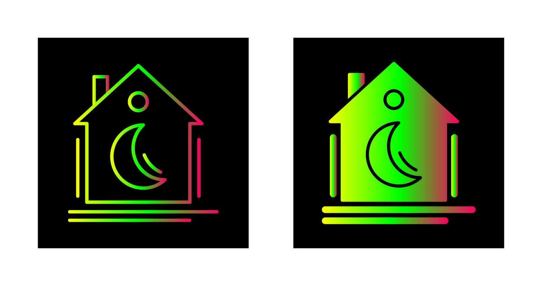 Night Mode Vector Icon