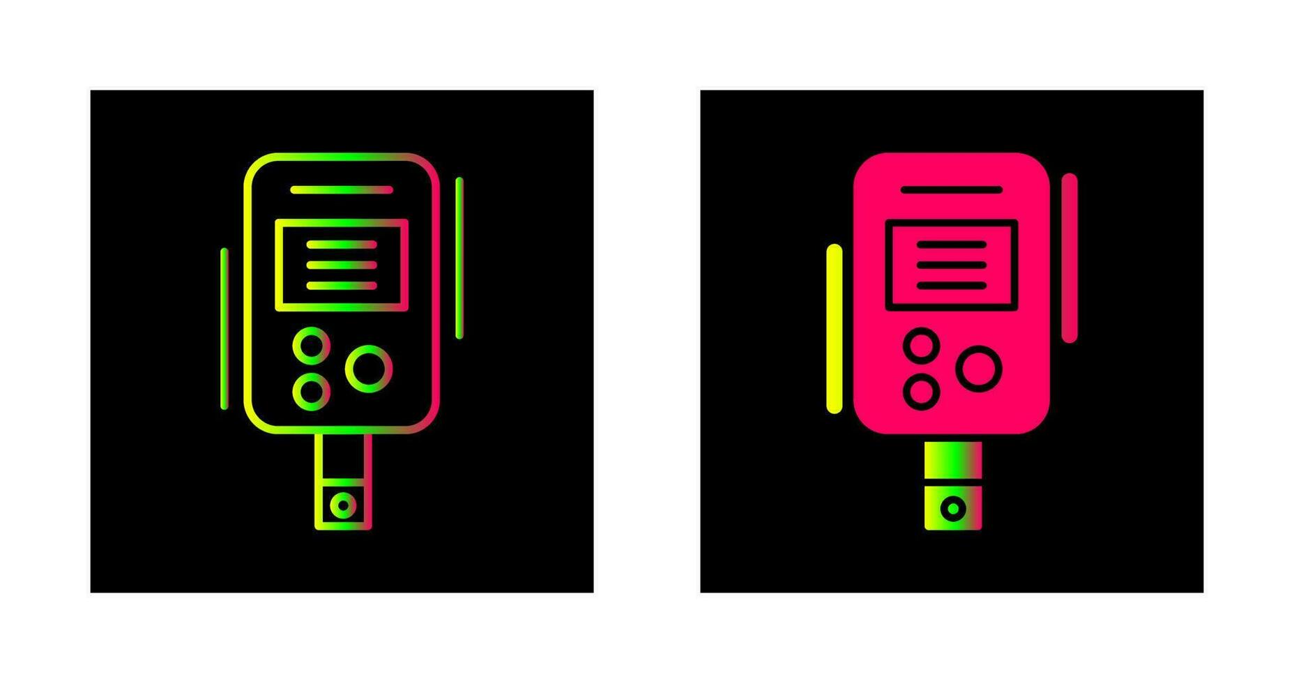 Diabetes Test Vector Icon
