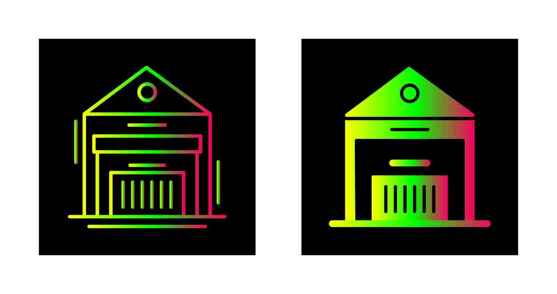Warehouse Vector Icon