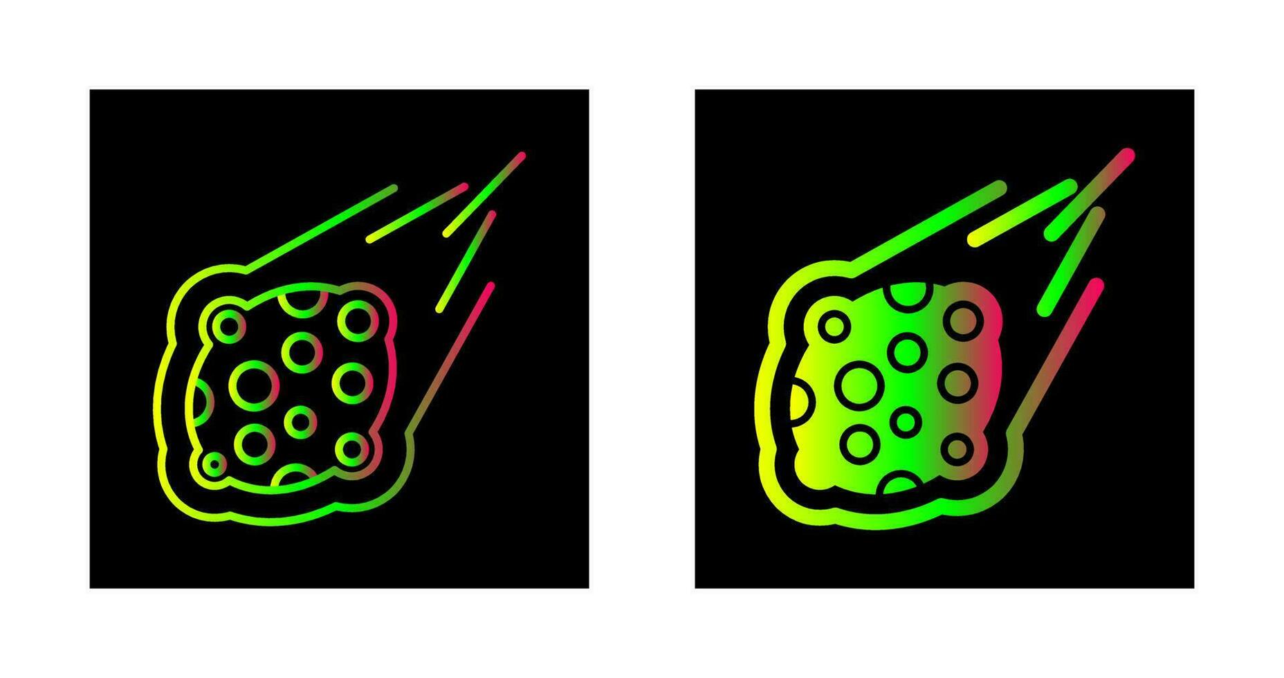 Meteorite Vector Icon