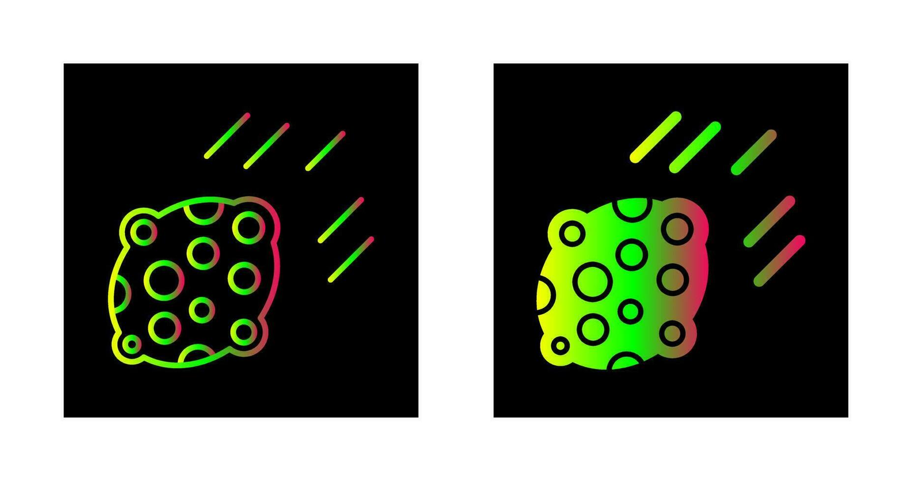 Asteroid Vector Icon