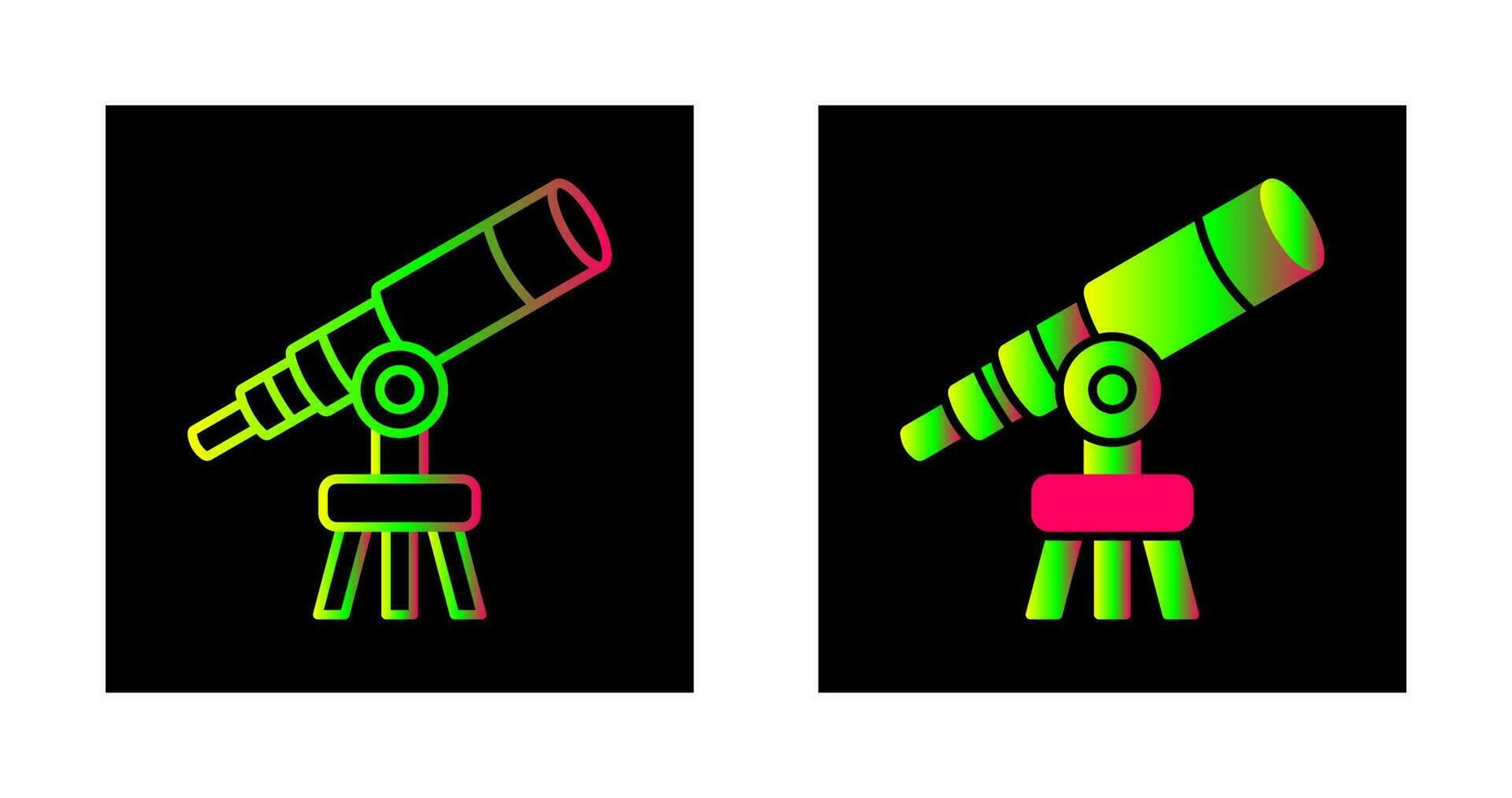 Telescope Vector Icon