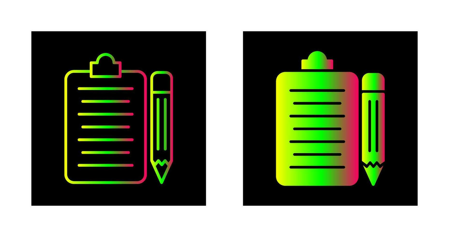 Clipboard Vector Icon