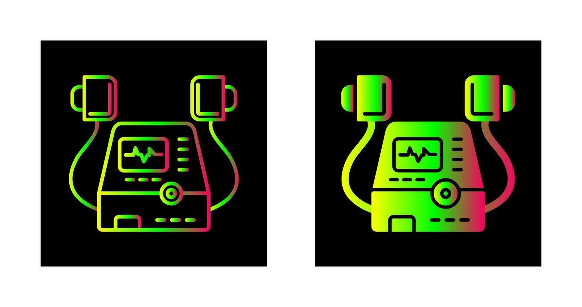 Defribillator Vector Icon