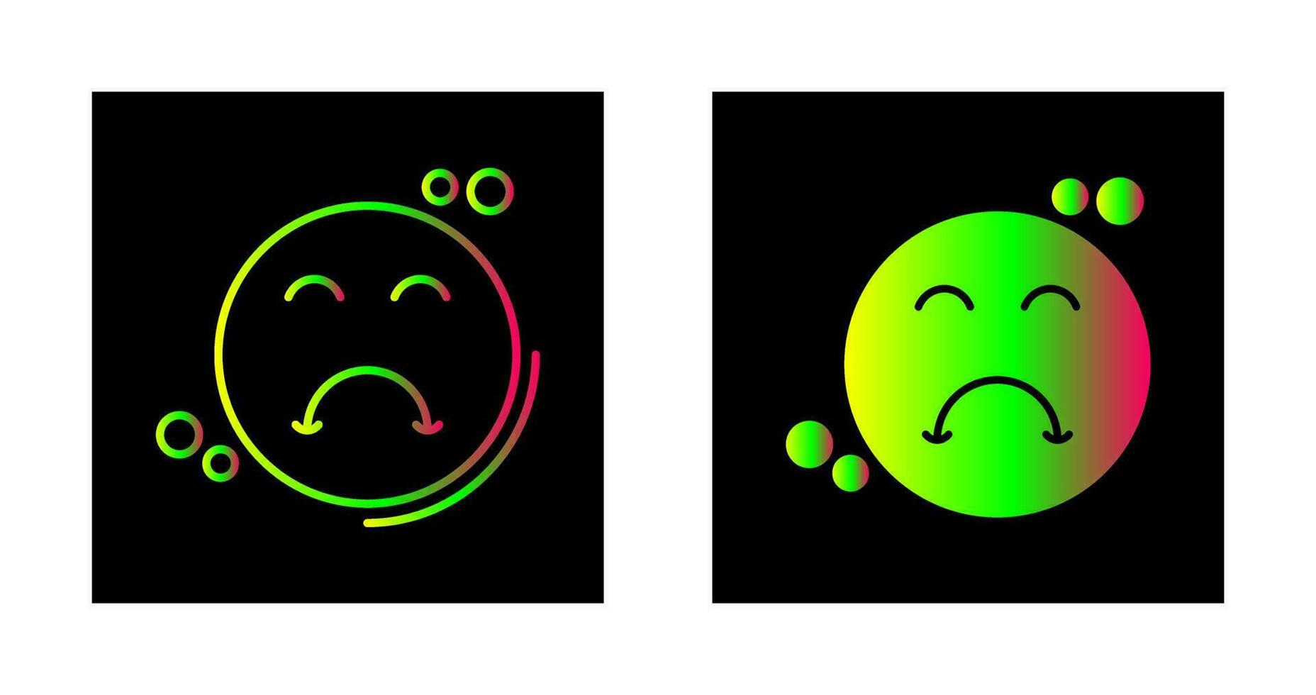 Upset Vector Icon