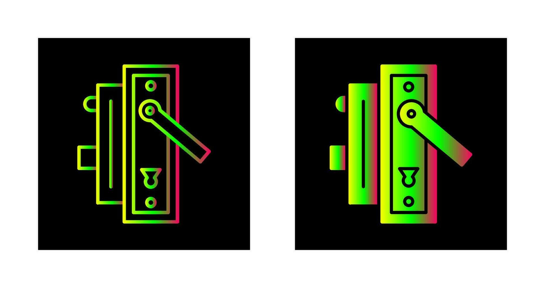 Door Handle Vector Icon