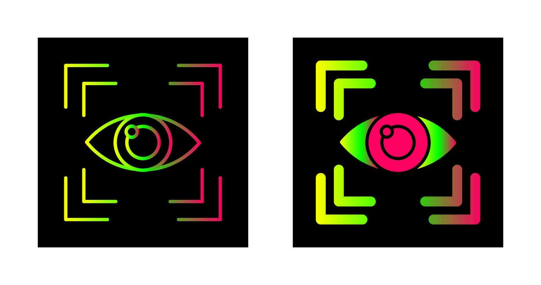 Eye Scan Vector Icon