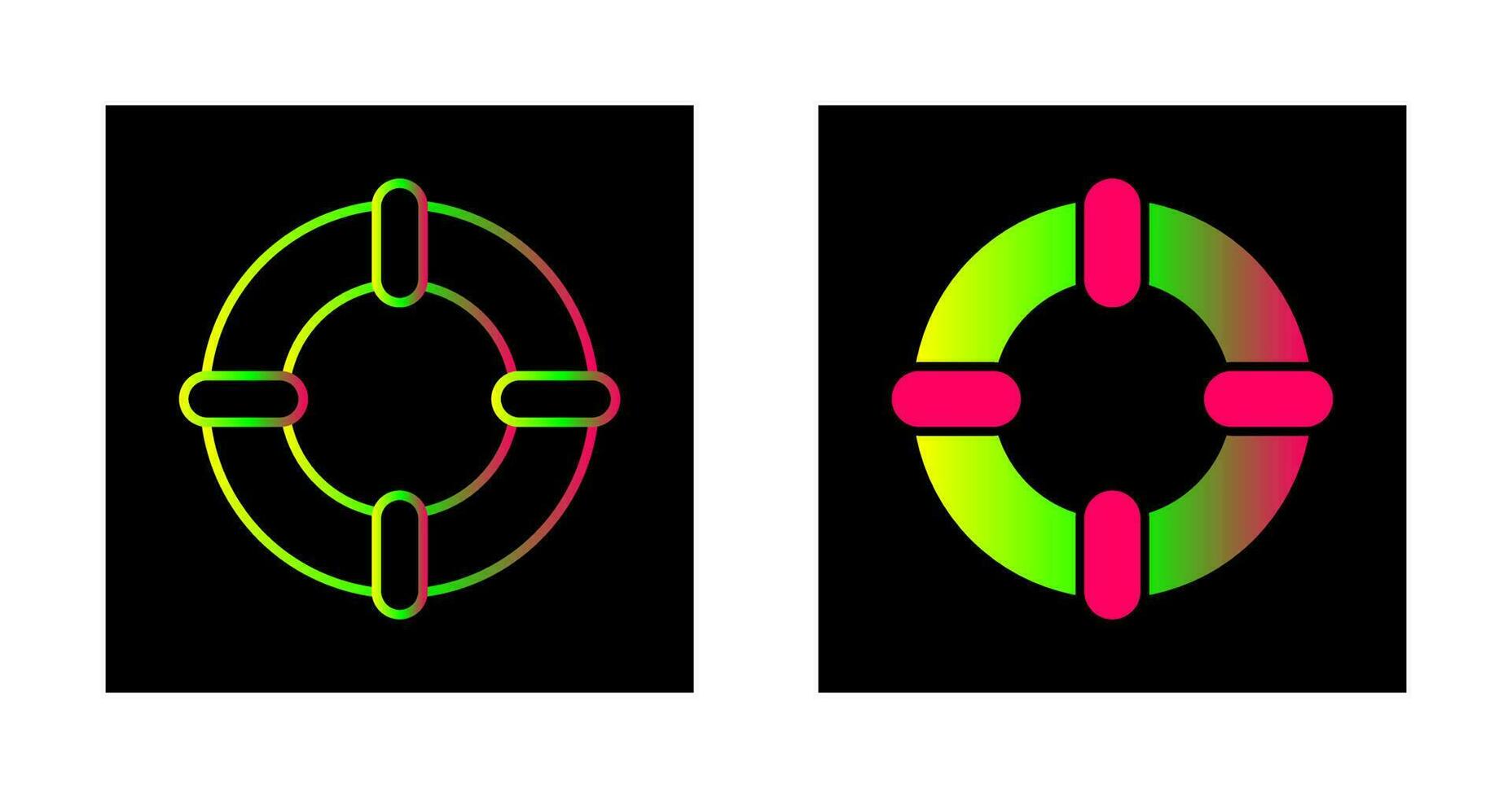 Life Saver Vector Icon