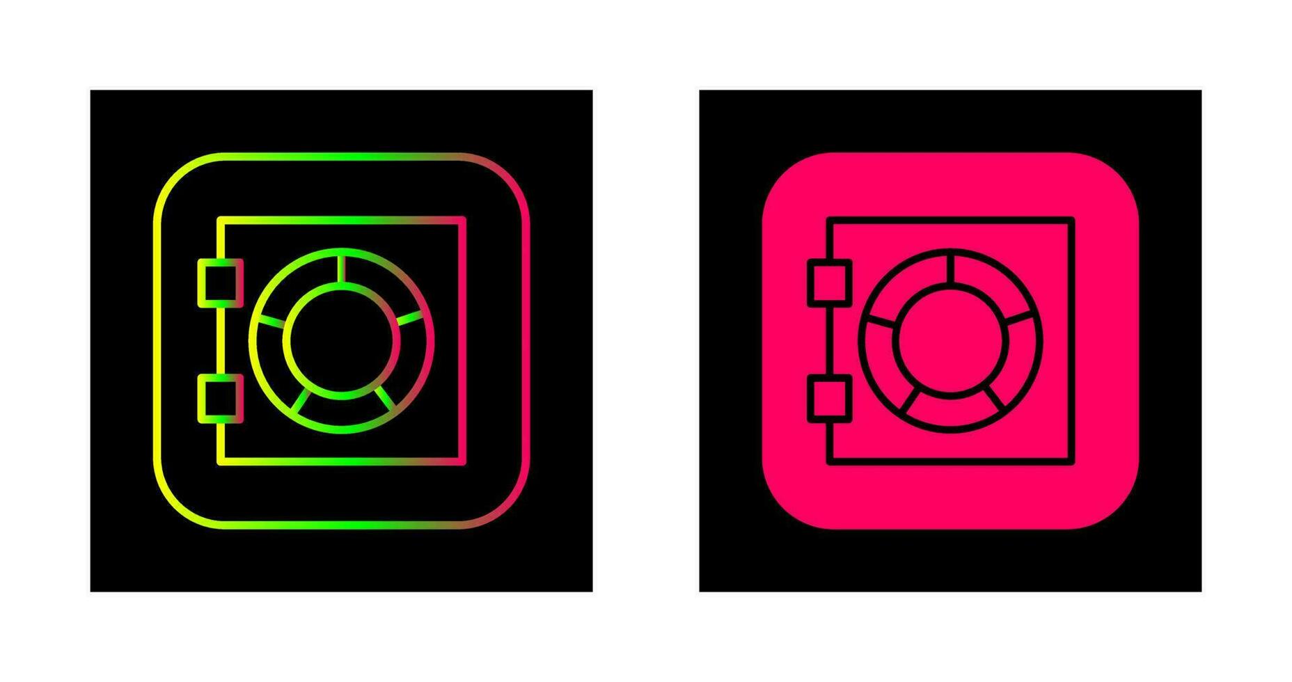 Safe Box Vector Icon