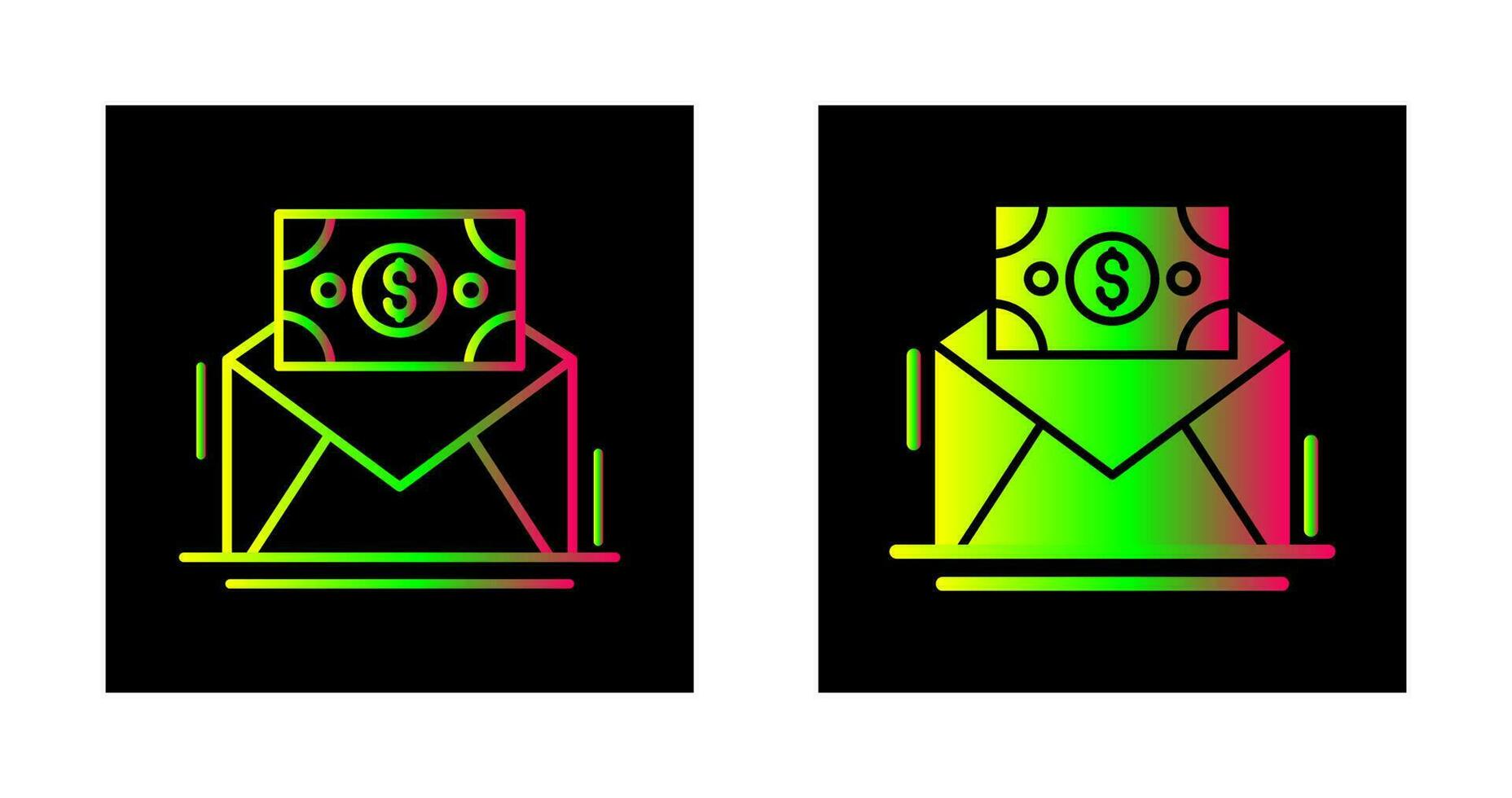 Mail Coin Vector Icon