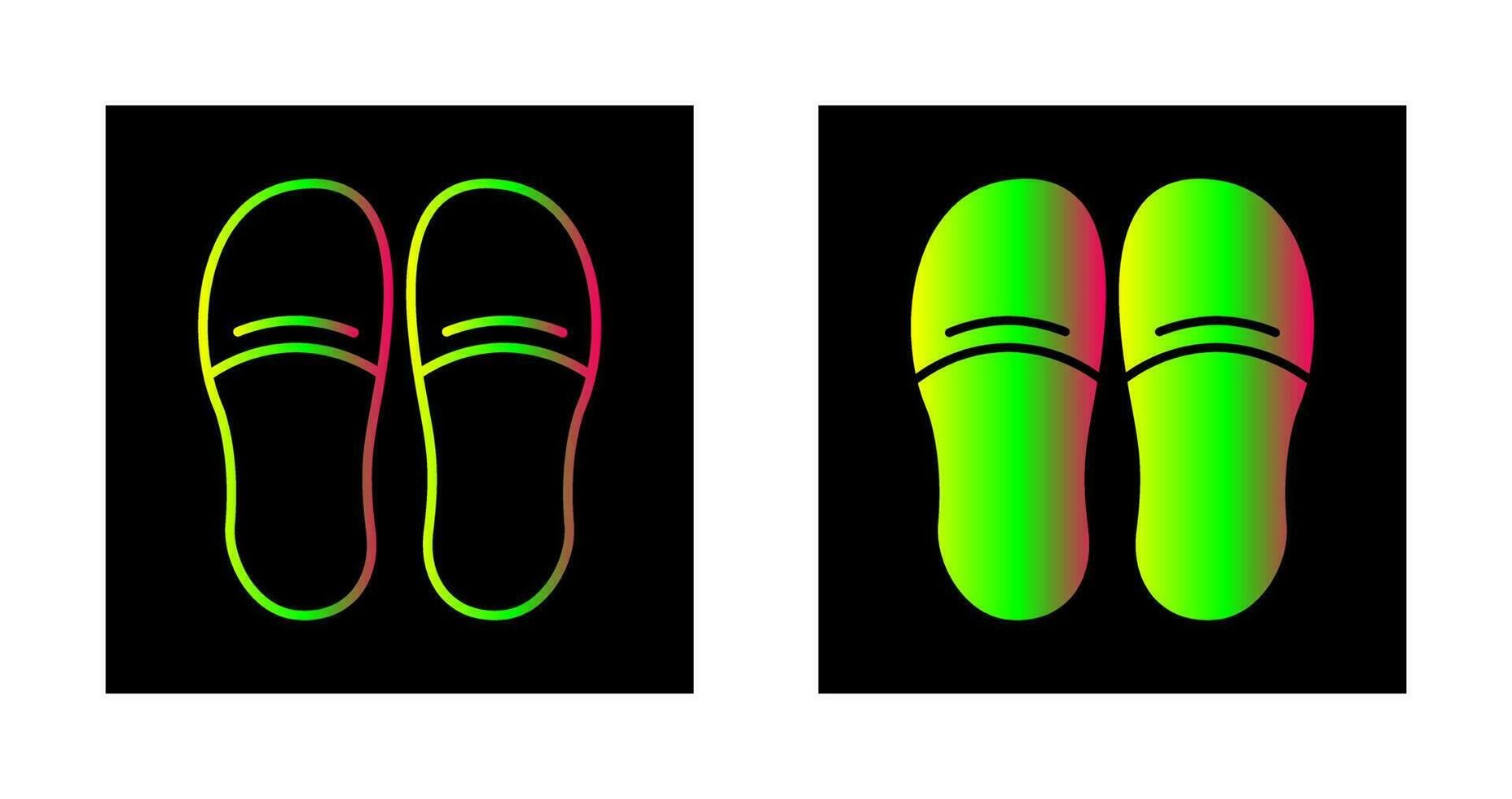 Slippers Vector Icon