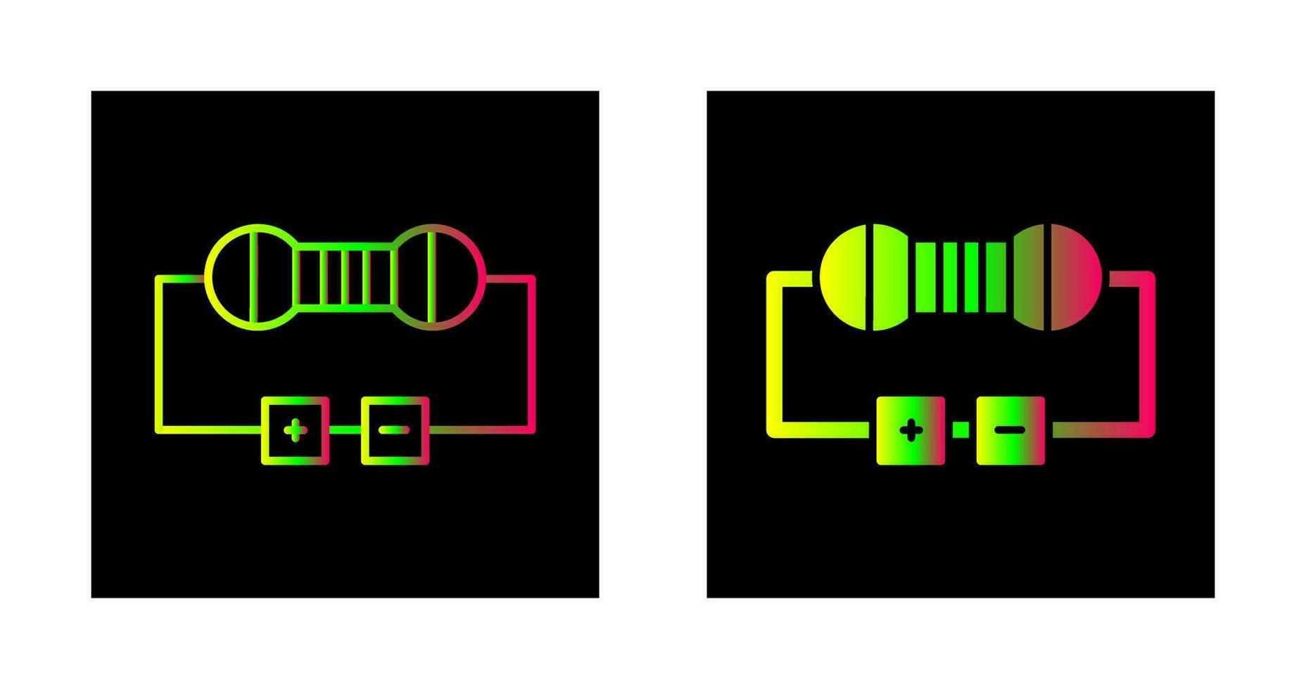 Resistor Vector Icon