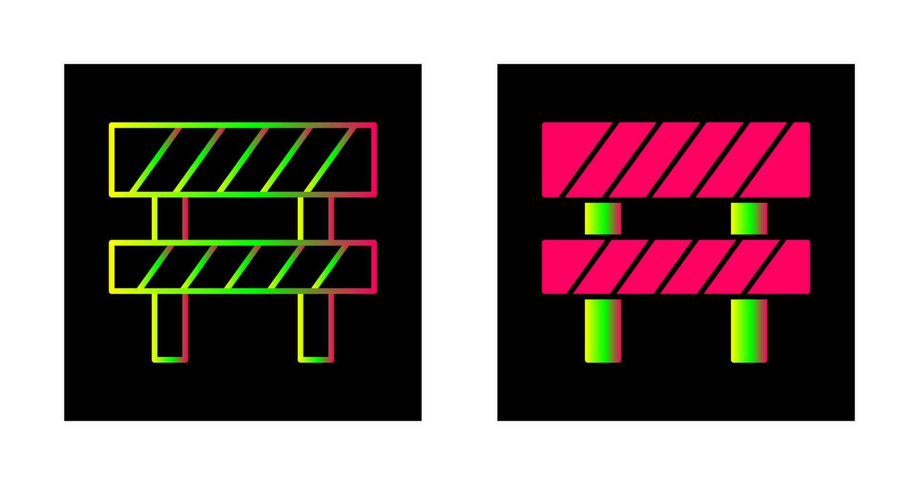 Barrier Vector Icon