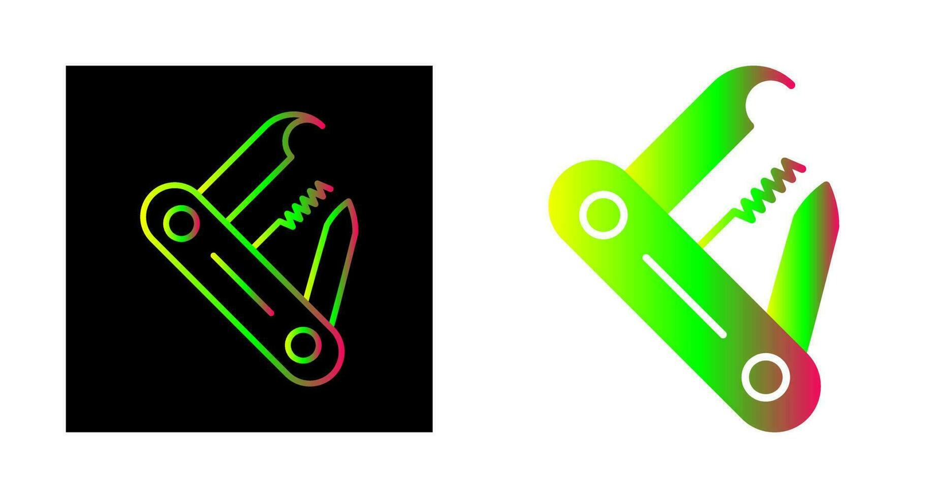 Swiss Army Knife Vector Icon