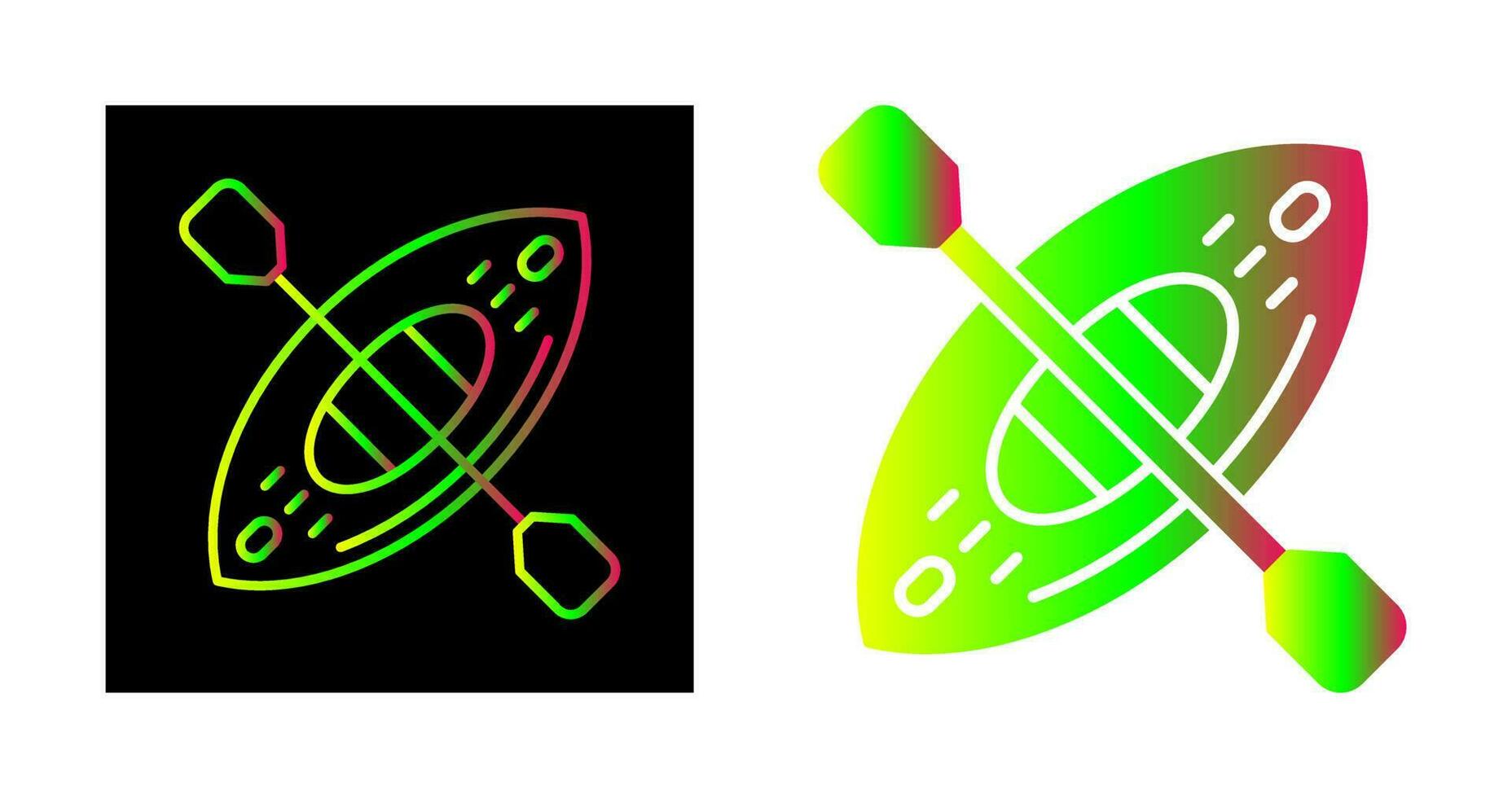 Kayak Vector Icon