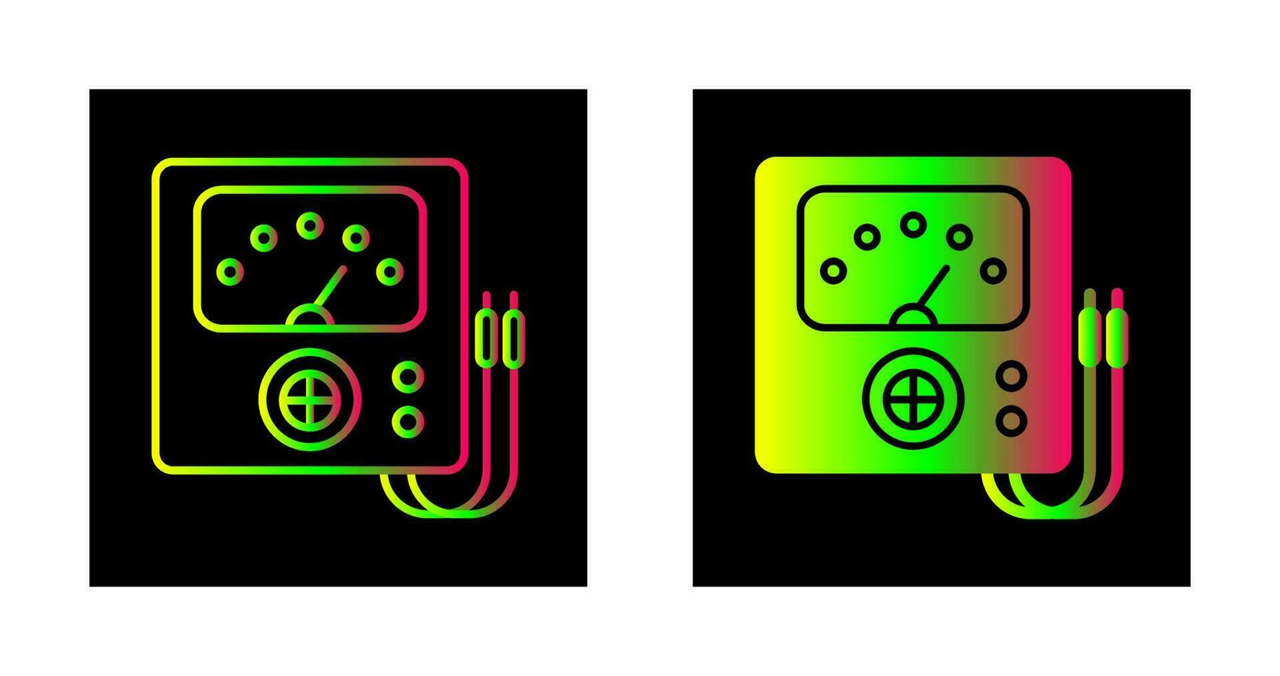 Voltmeter Vector Icon