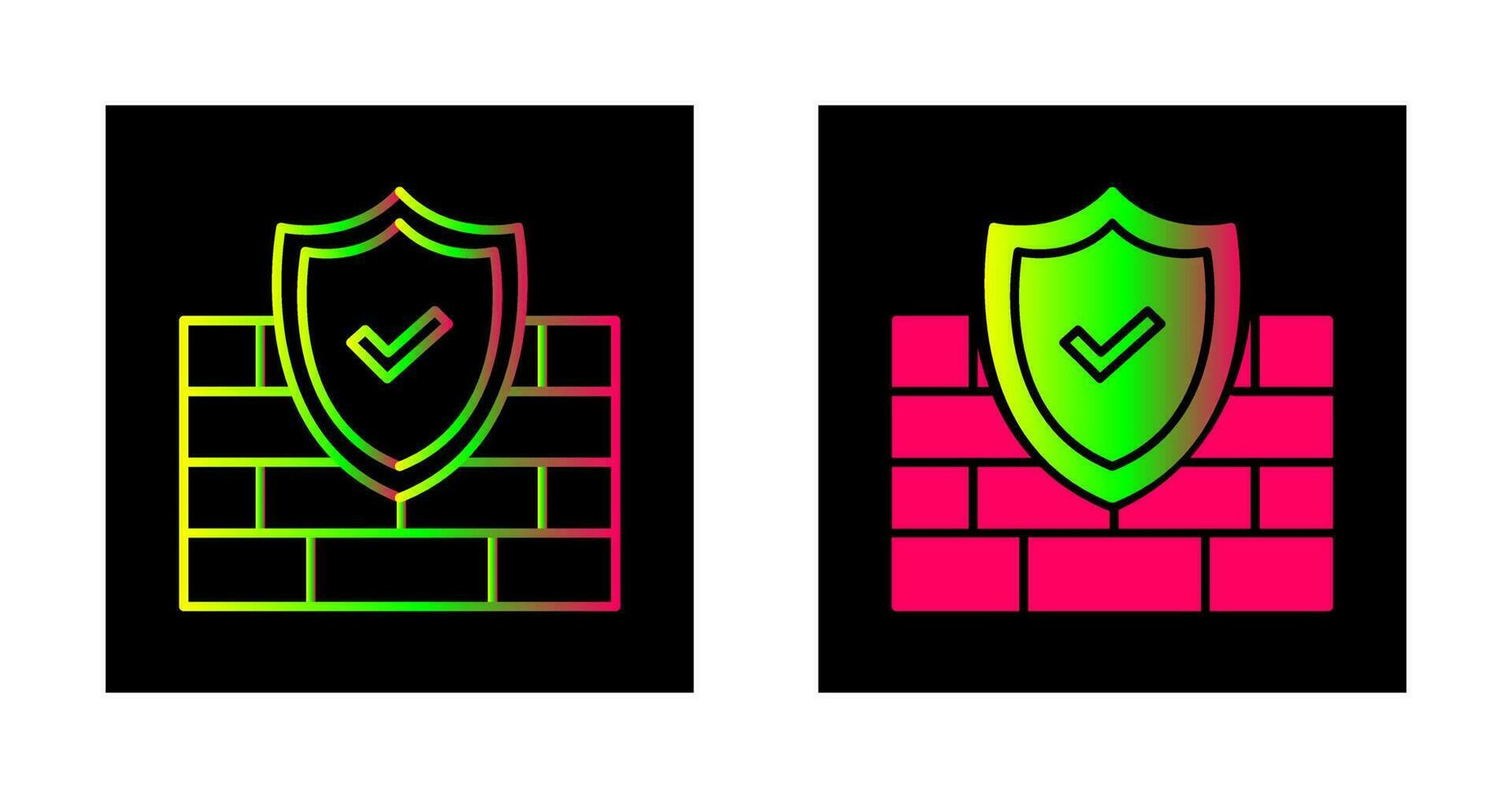 FireWall Vector Icon