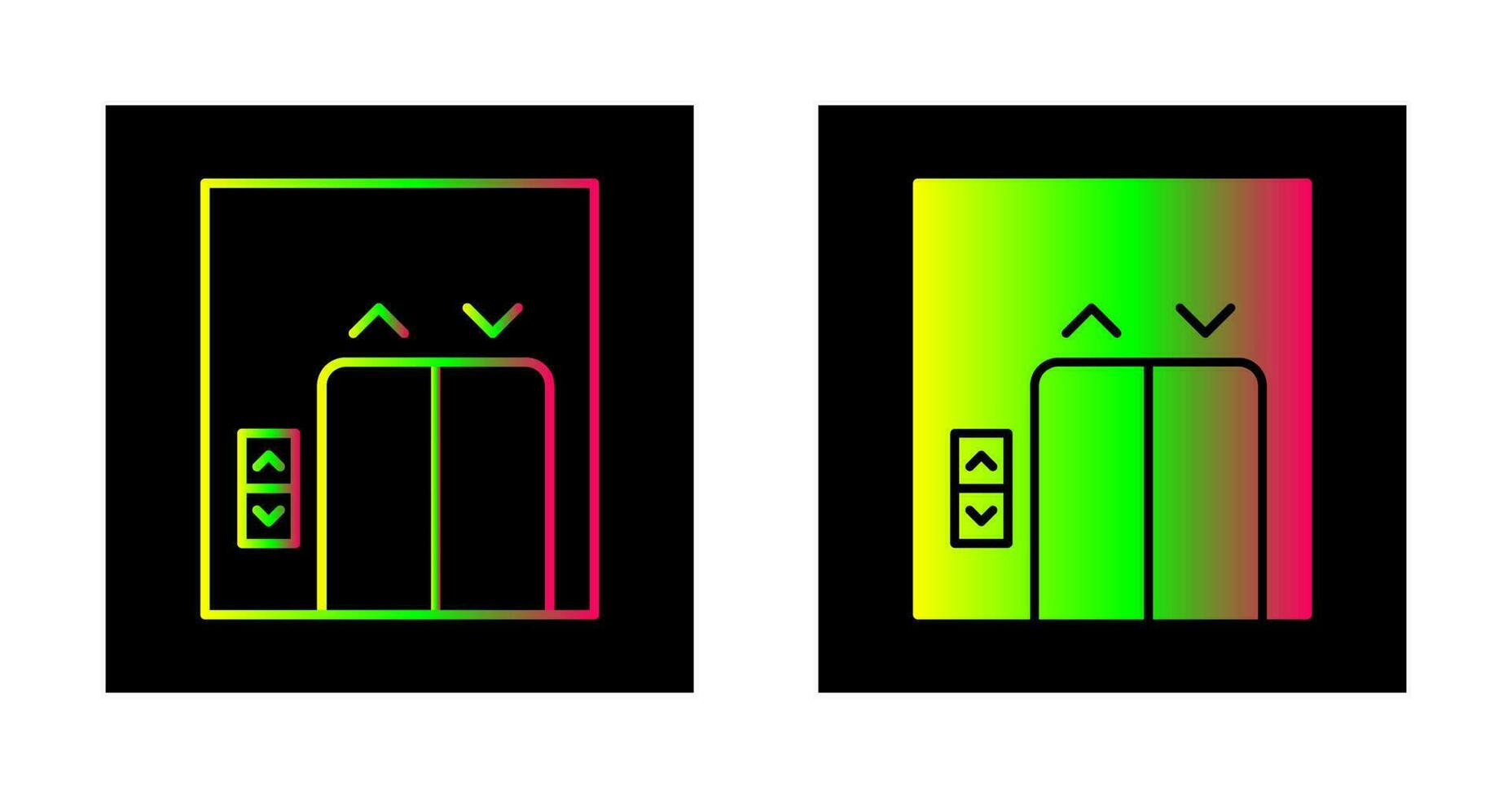 icono de vector de ascensor