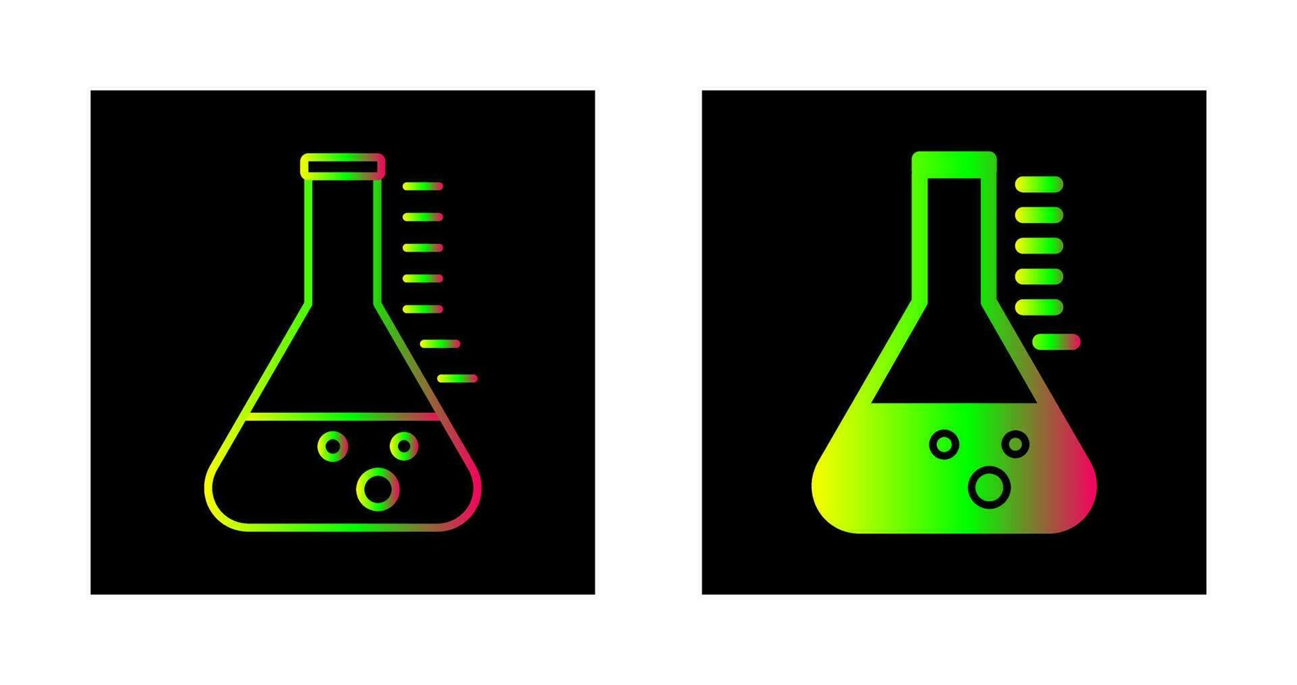 icono de vector de vaso de precipitados