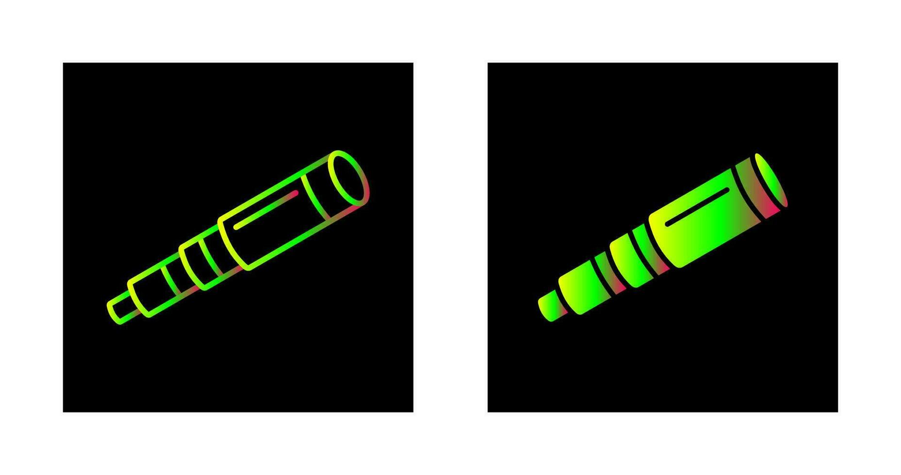 icono de vector binocular