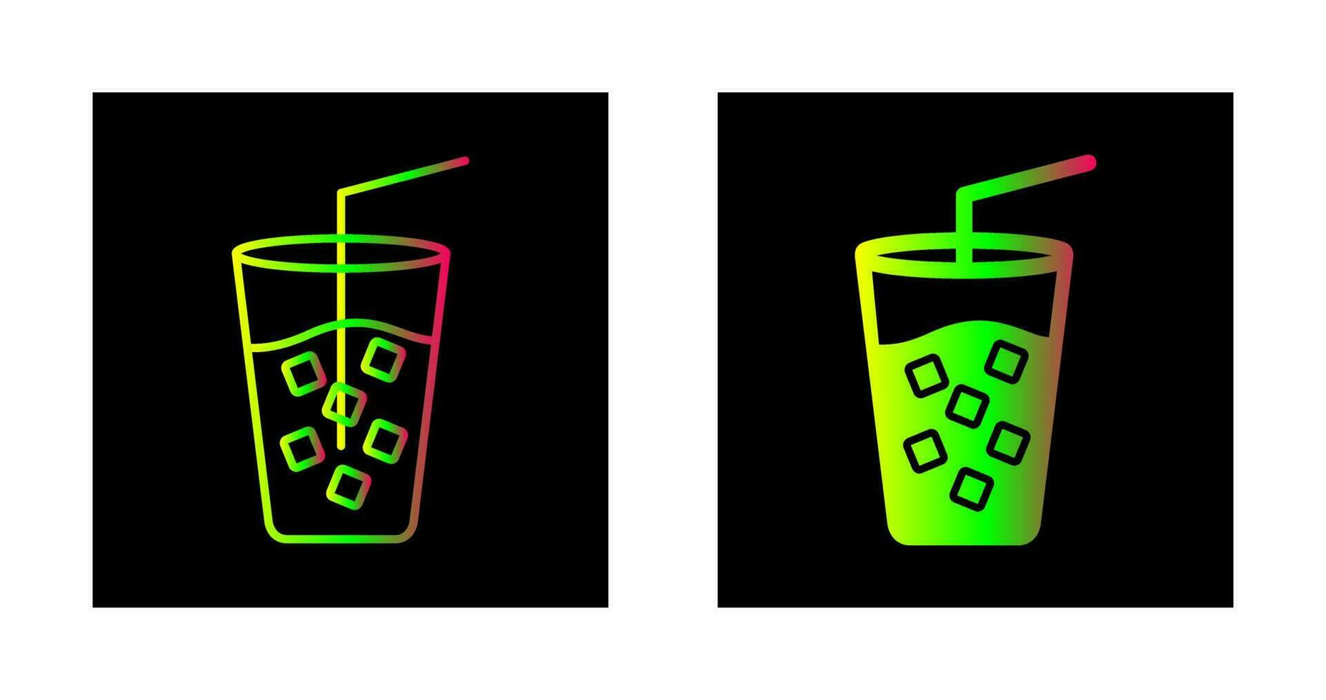 Cold Drink Vector Icon