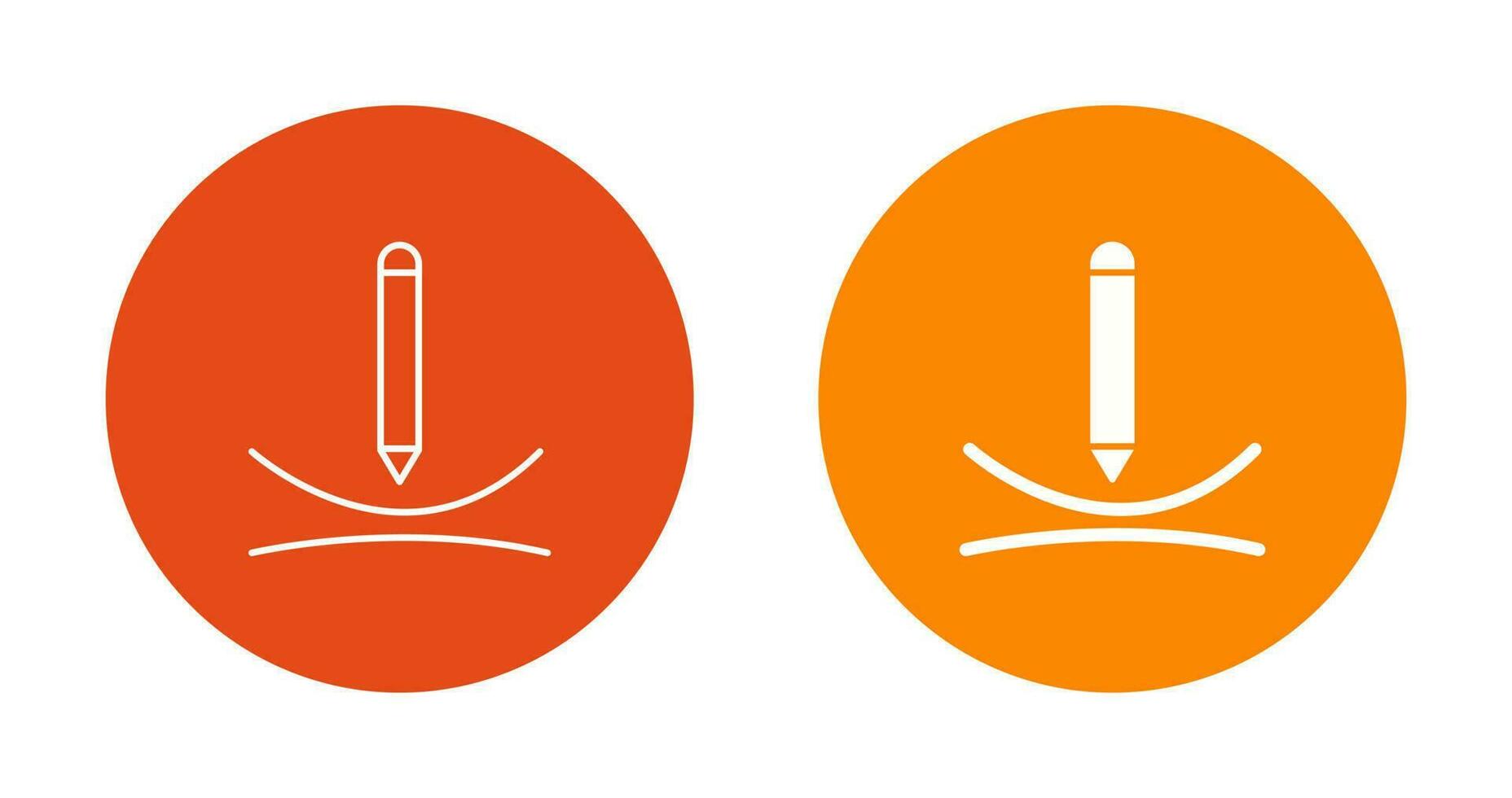 Draw Curve Vector Icon